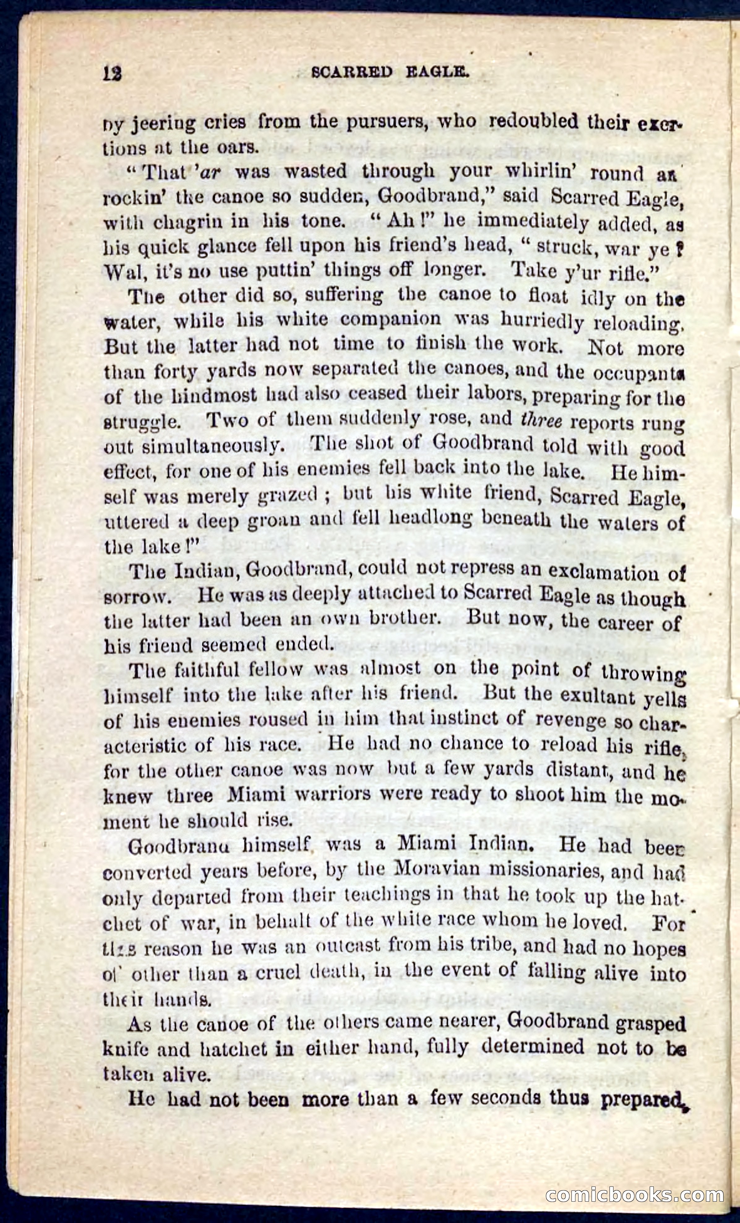 Beadle's Pocket Novels No. 104: Scarred Eagle — page 8 of 100