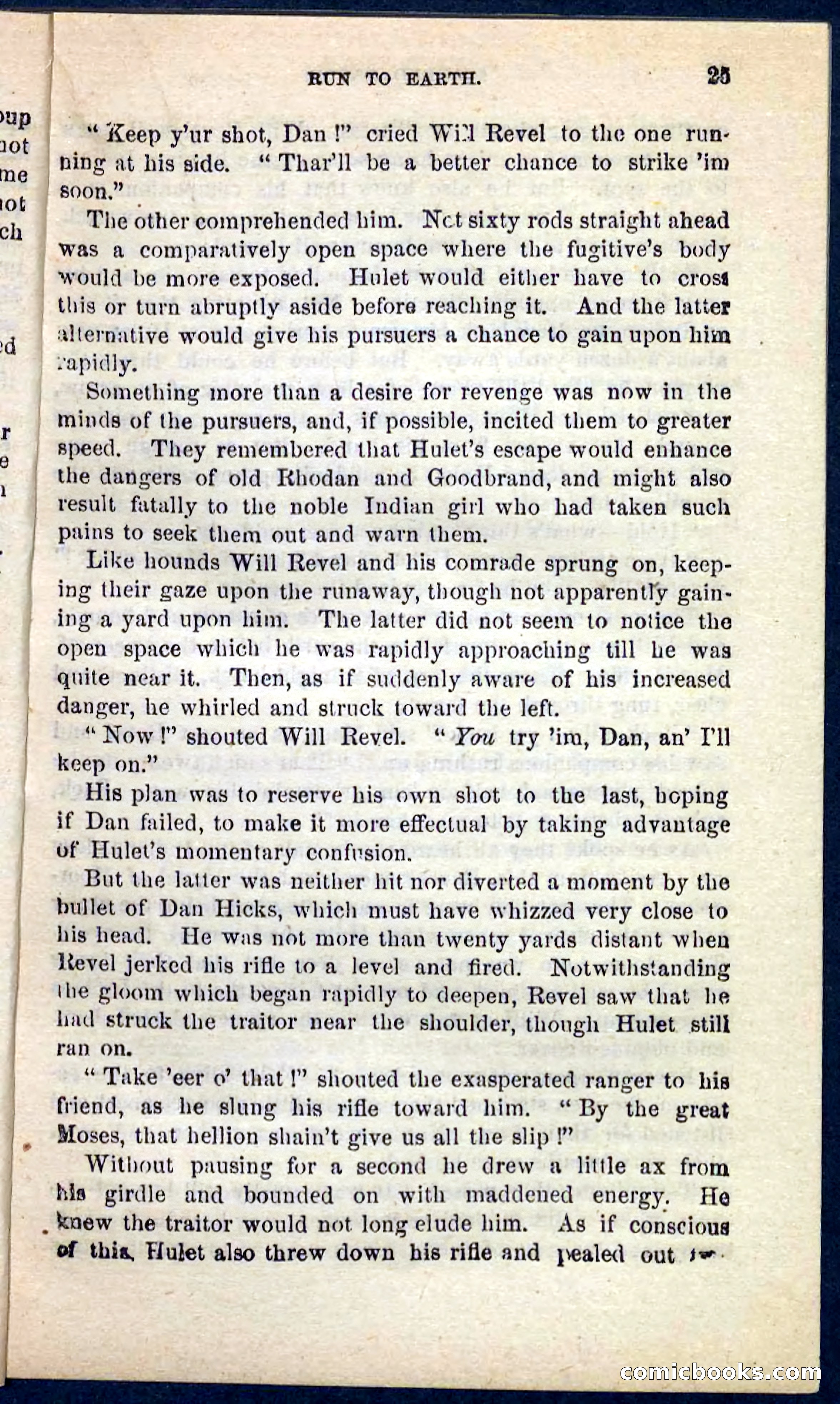 Beadle's Pocket Novels No. 104: Scarred Eagle — page 21 of 100