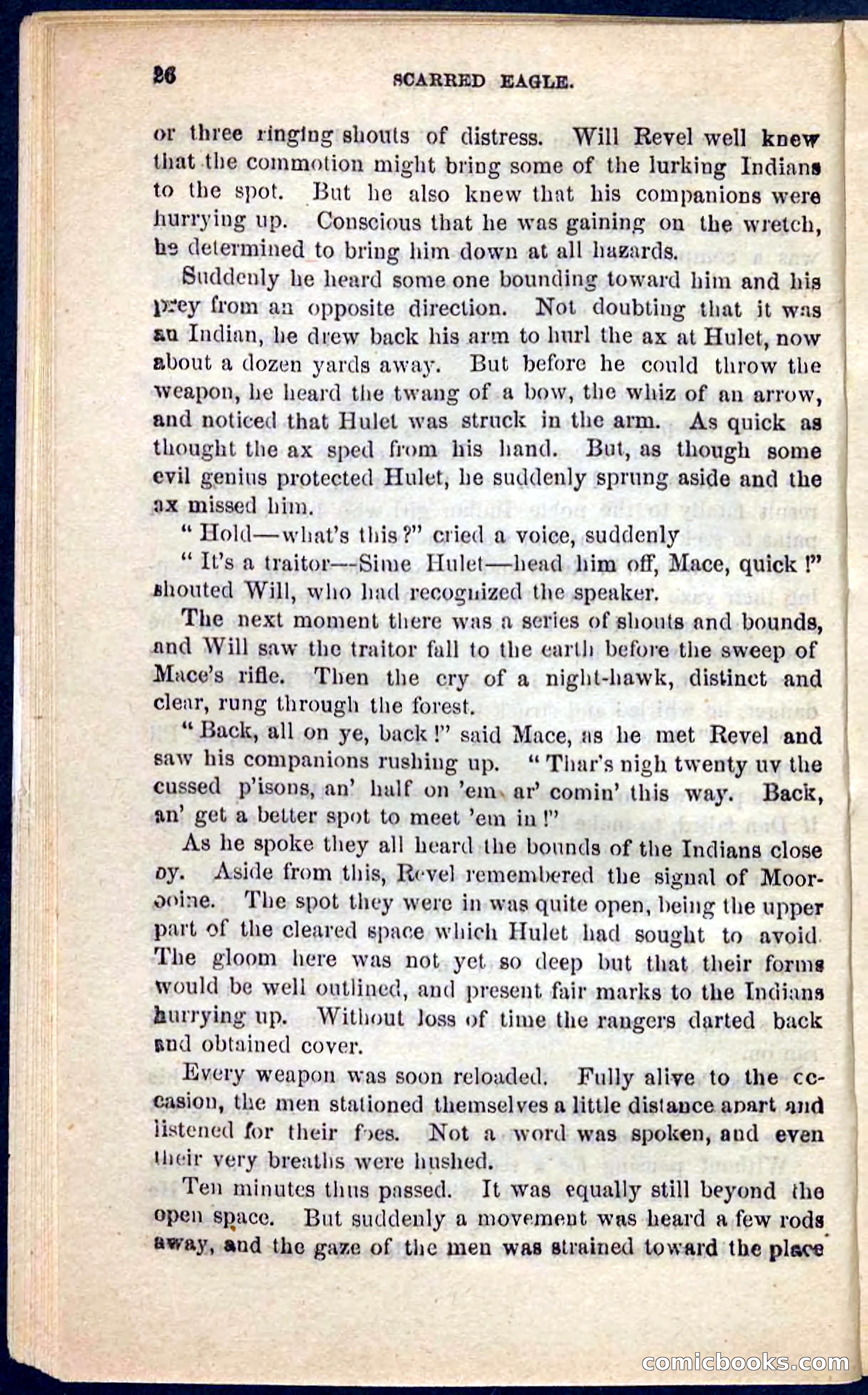 Beadle's Pocket Novels No. 104: Scarred Eagle — page 22 of 100