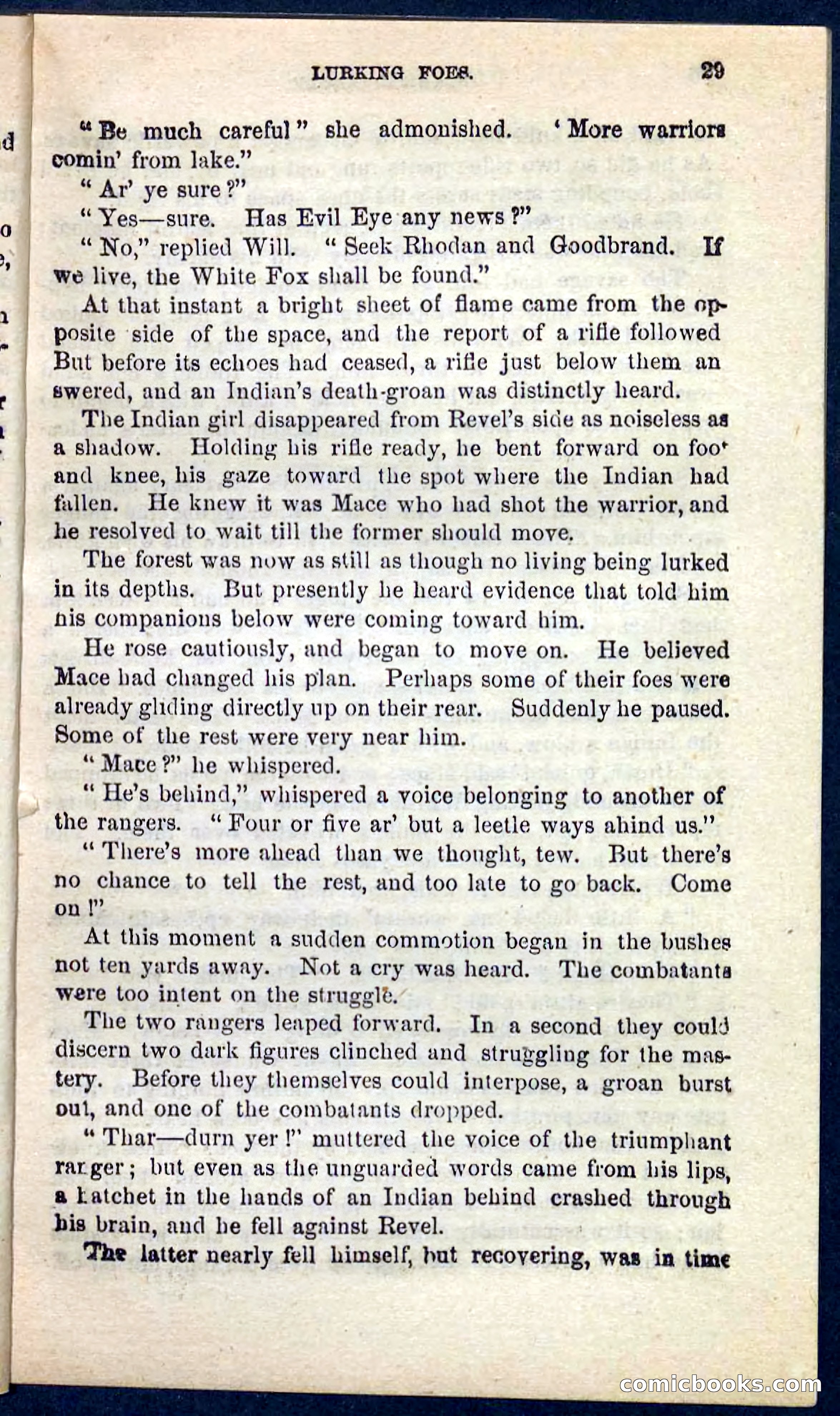 Beadle's Pocket Novels No. 104: Scarred Eagle — page 25 of 100