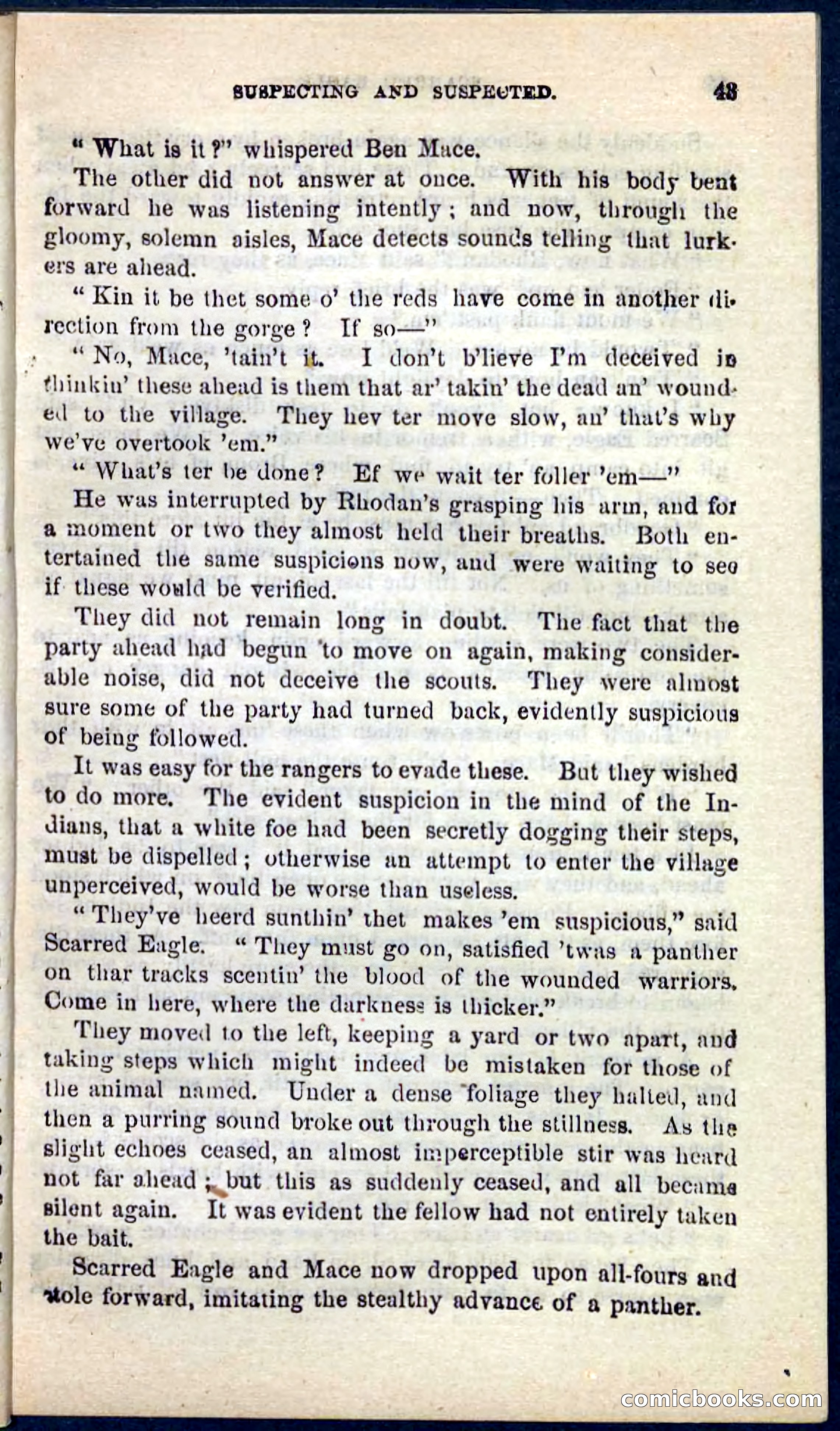Beadle's Pocket Novels No. 104: Scarred Eagle — page 39 of 100
