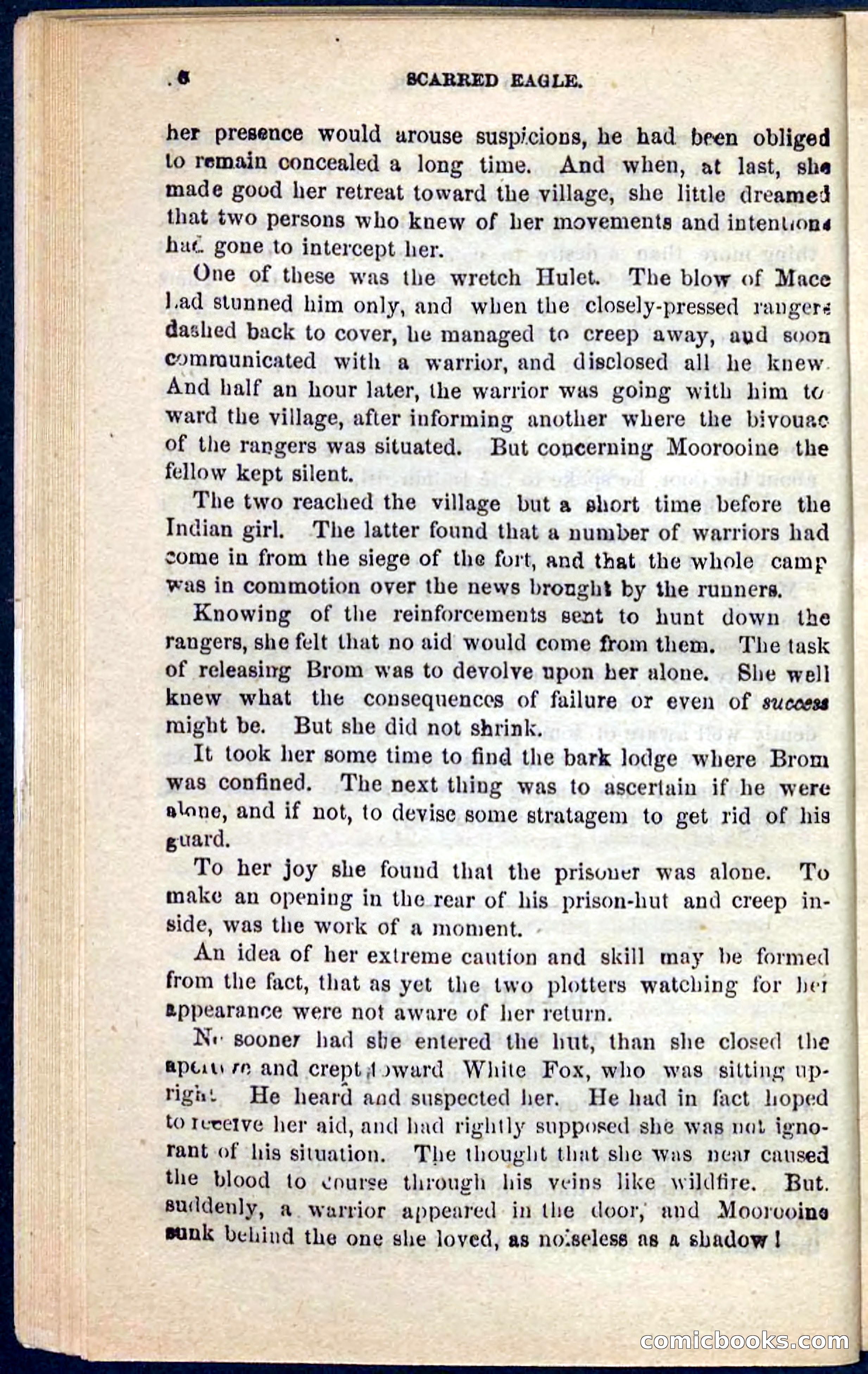 Beadle's Pocket Novels No. 104: Scarred Eagle — page 44 of 100