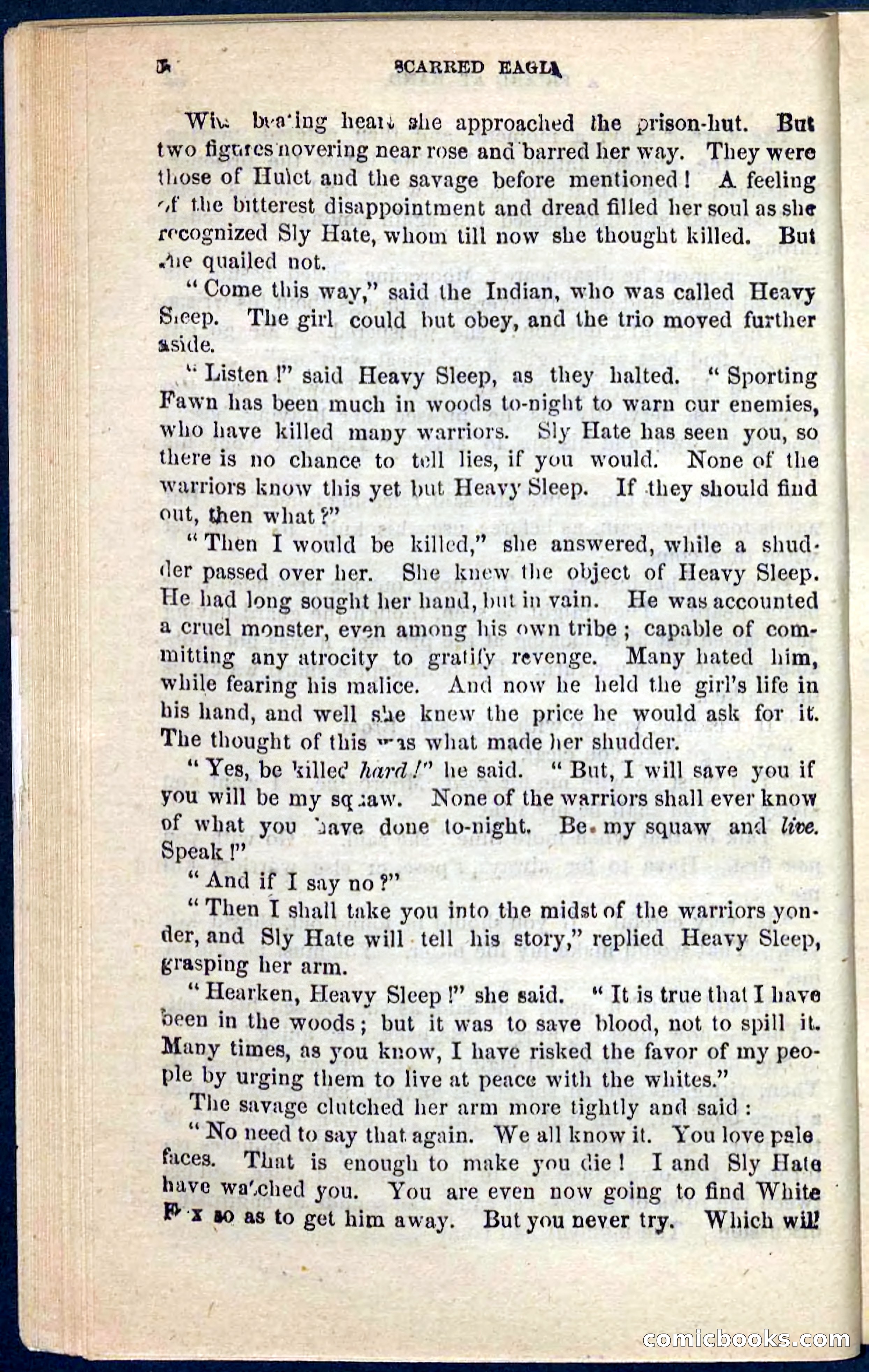 Beadle's Pocket Novels No. 104: Scarred Eagle — page 46 of 100