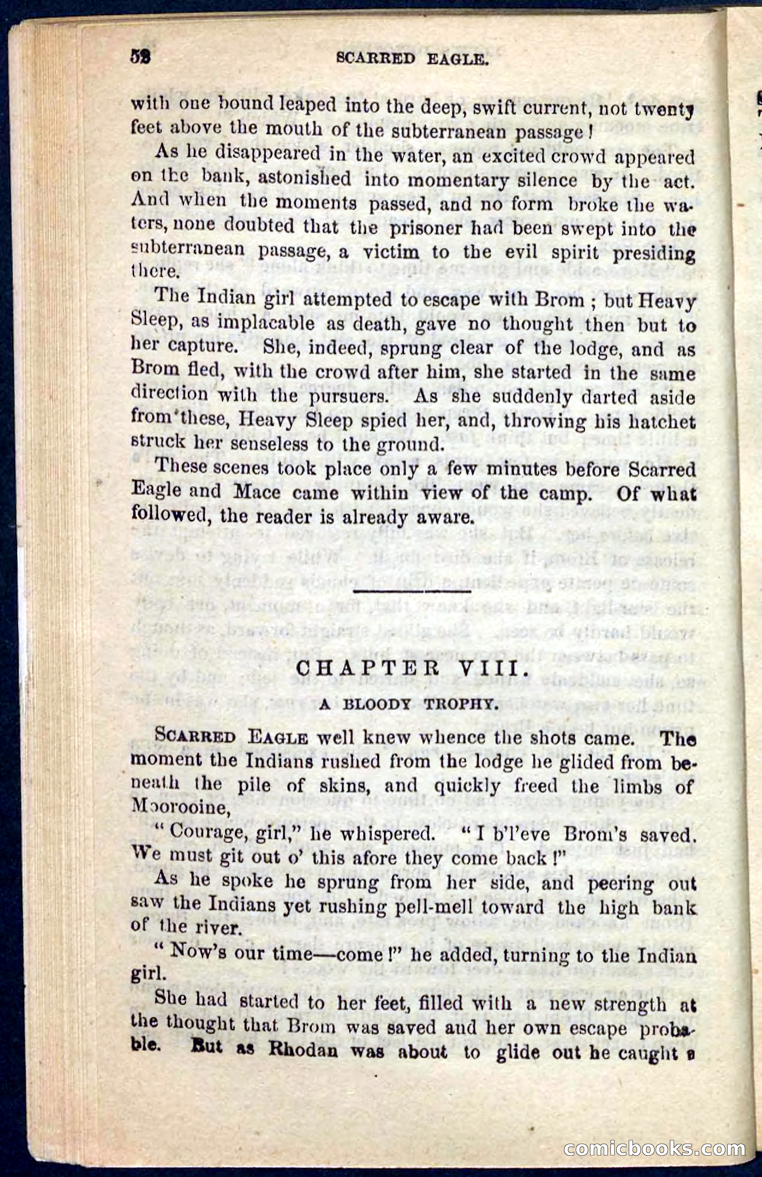 Beadle's Pocket Novels No. 104: Scarred Eagle — page 48 of 100