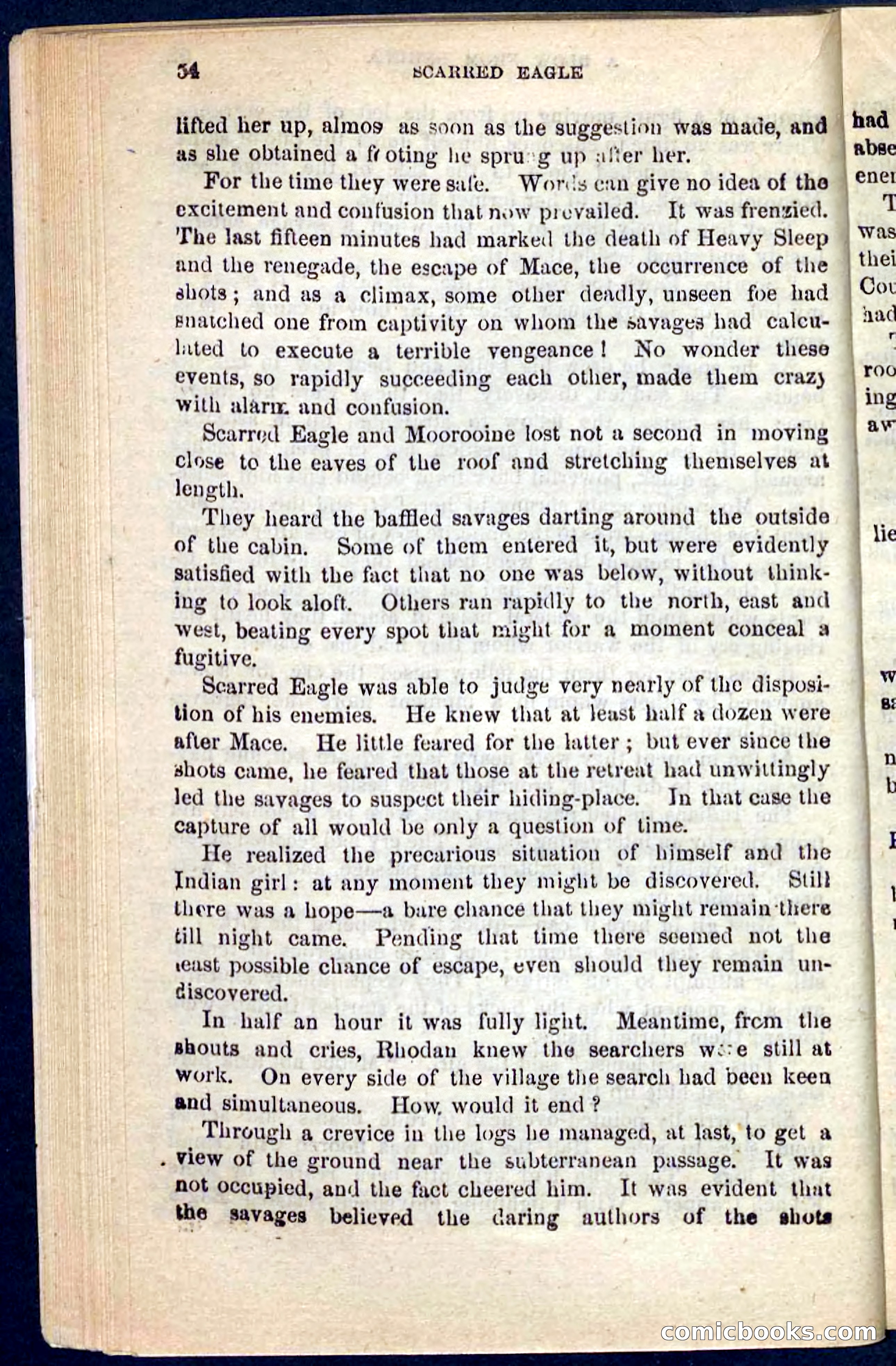 Beadle's Pocket Novels No. 104: Scarred Eagle — page 50 of 100