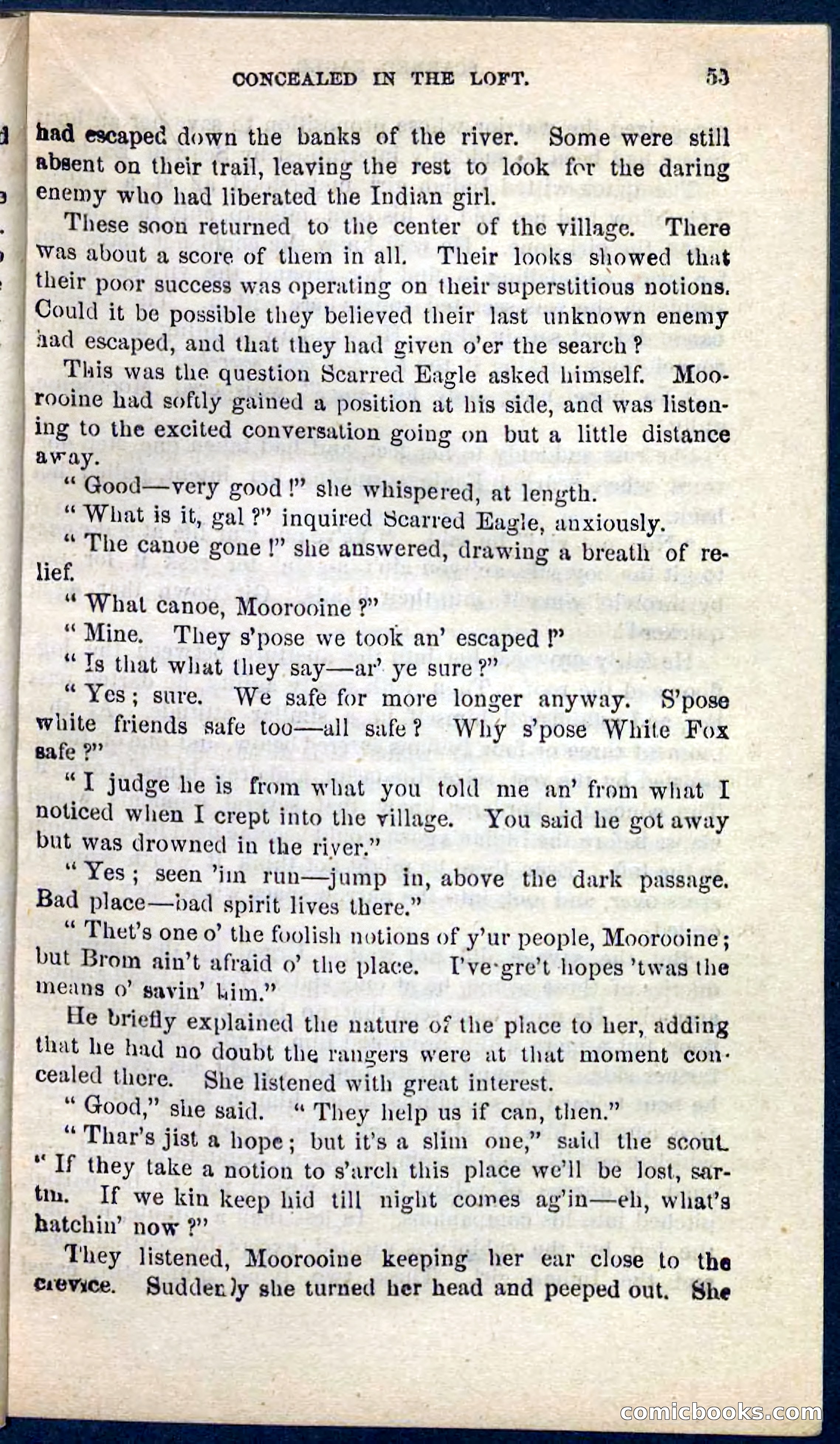 Beadle's Pocket Novels No. 104: Scarred Eagle — page 51 of 100