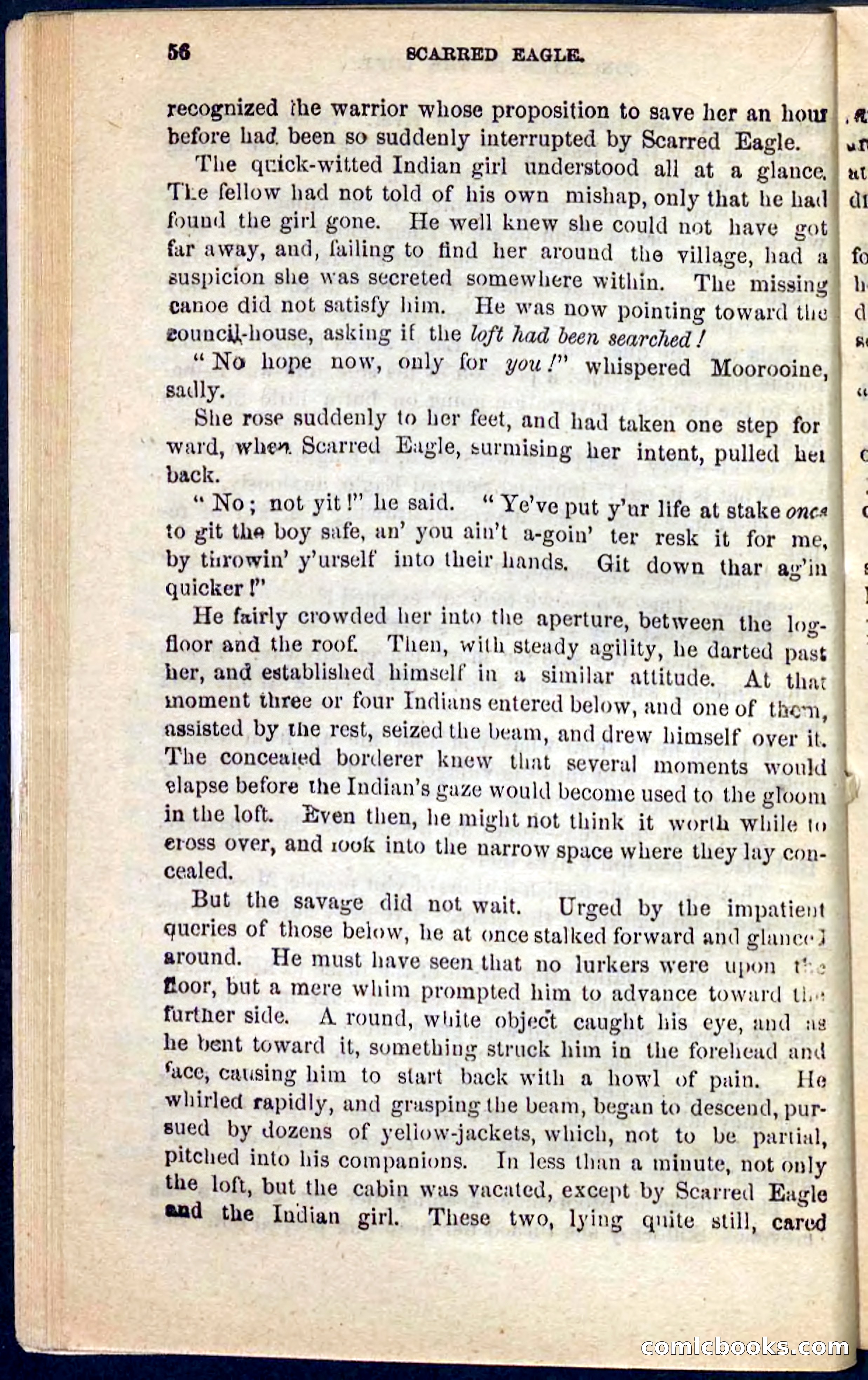 Beadle's Pocket Novels No. 104: Scarred Eagle — page 52 of 100