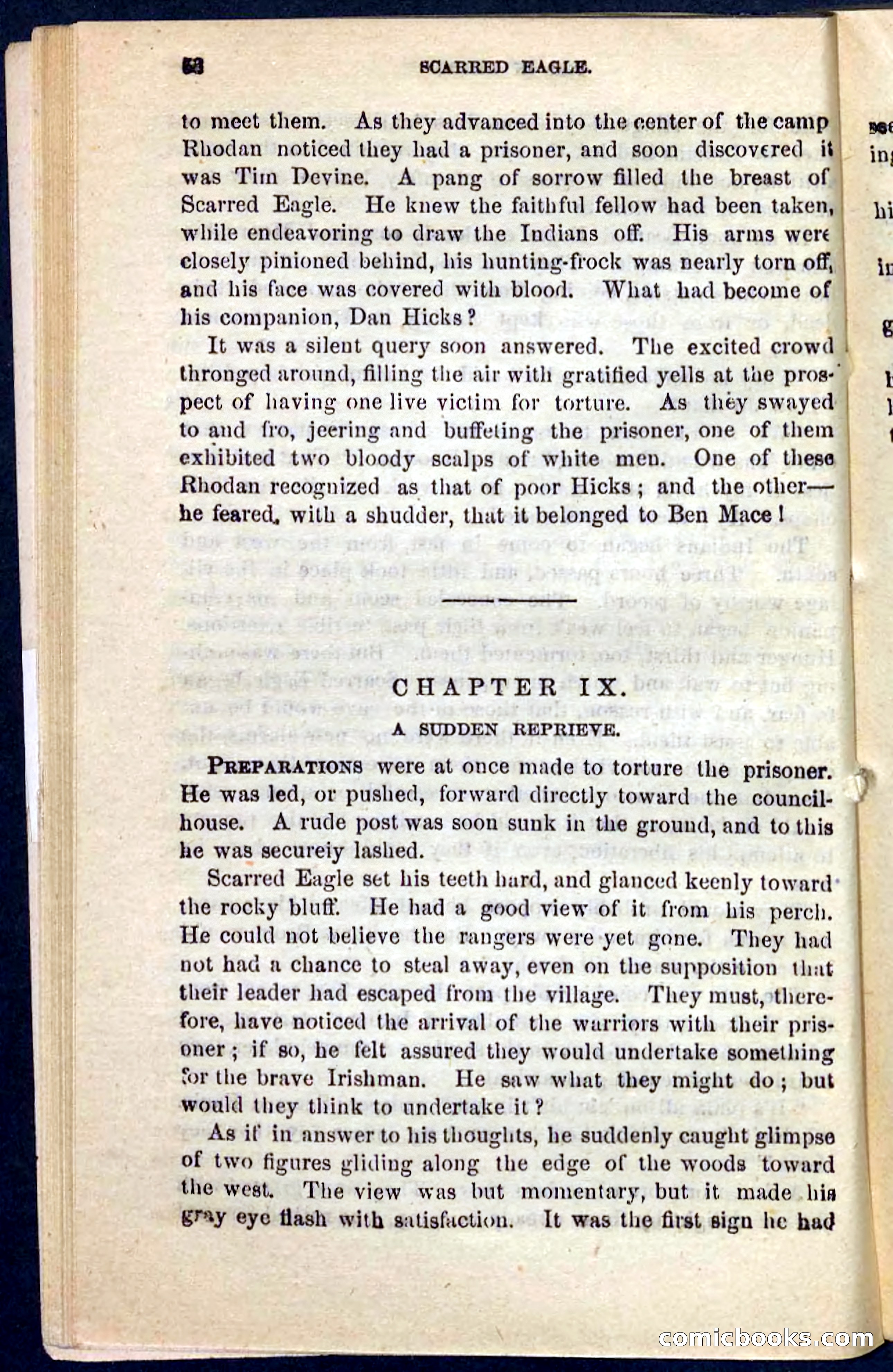 Beadle's Pocket Novels No. 104: Scarred Eagle — page 54 of 100