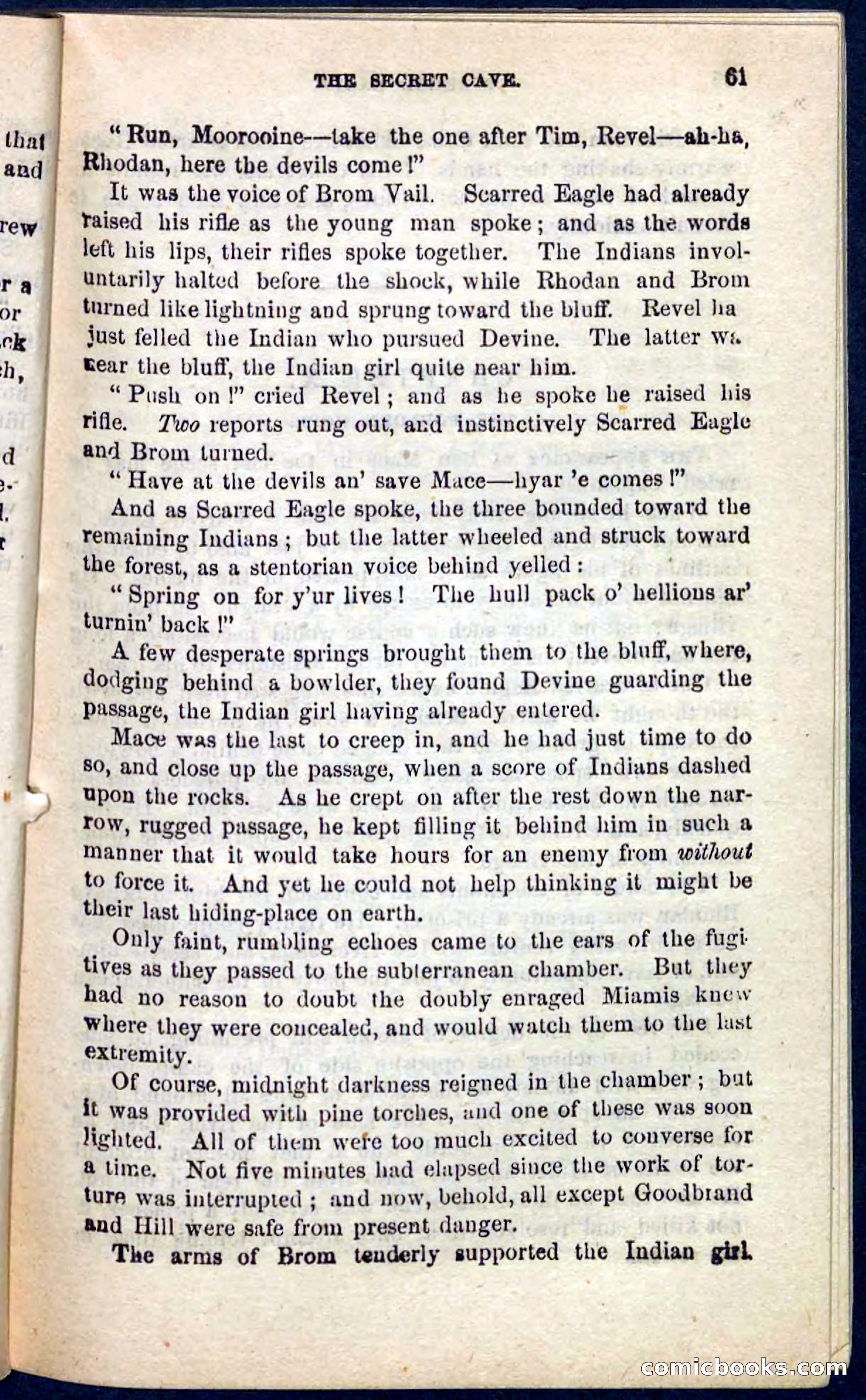 Beadle's Pocket Novels No. 104: Scarred Eagle — page 57 of 100