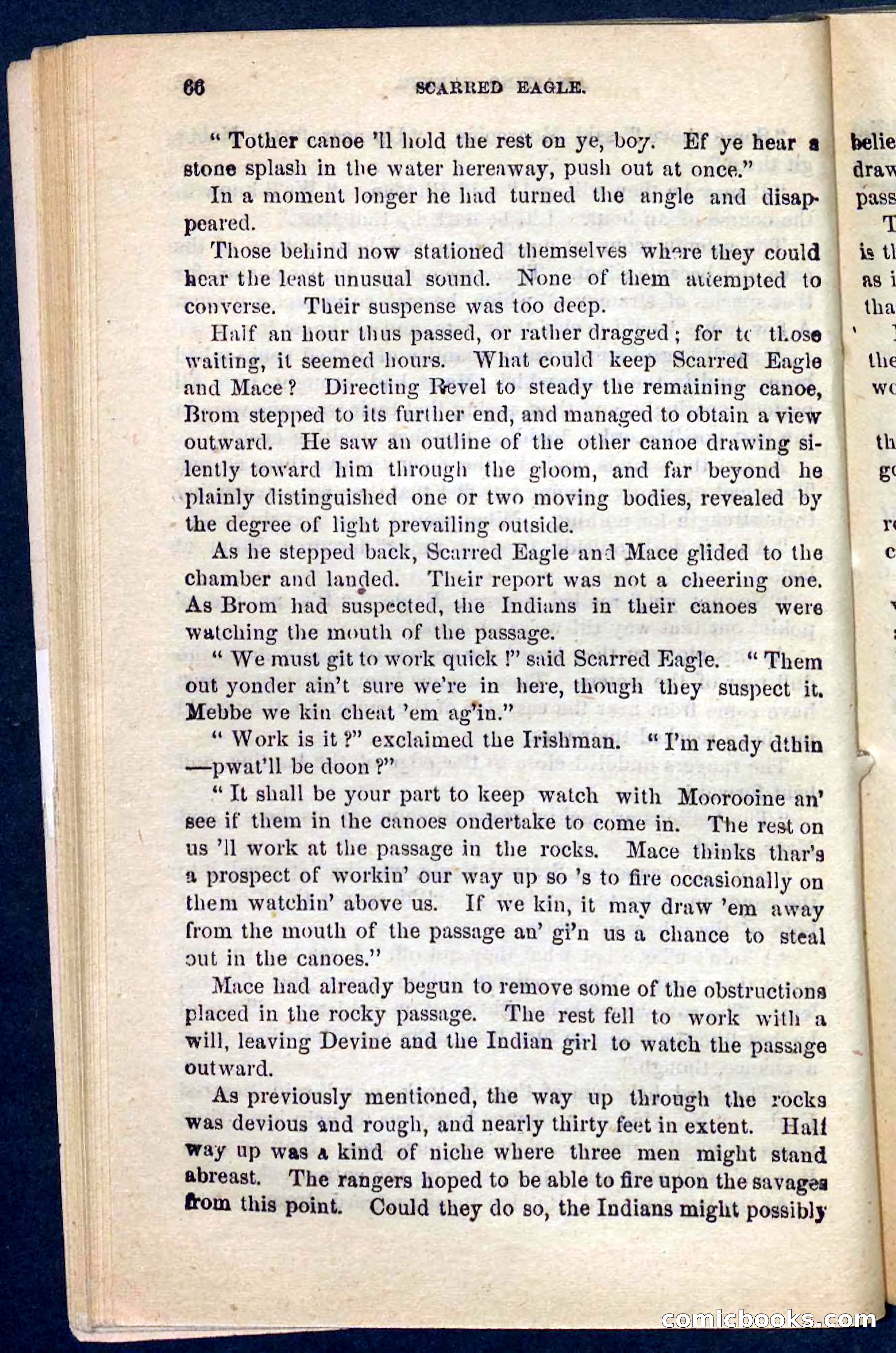 Beadle's Pocket Novels No. 104: Scarred Eagle — page 62 of 100