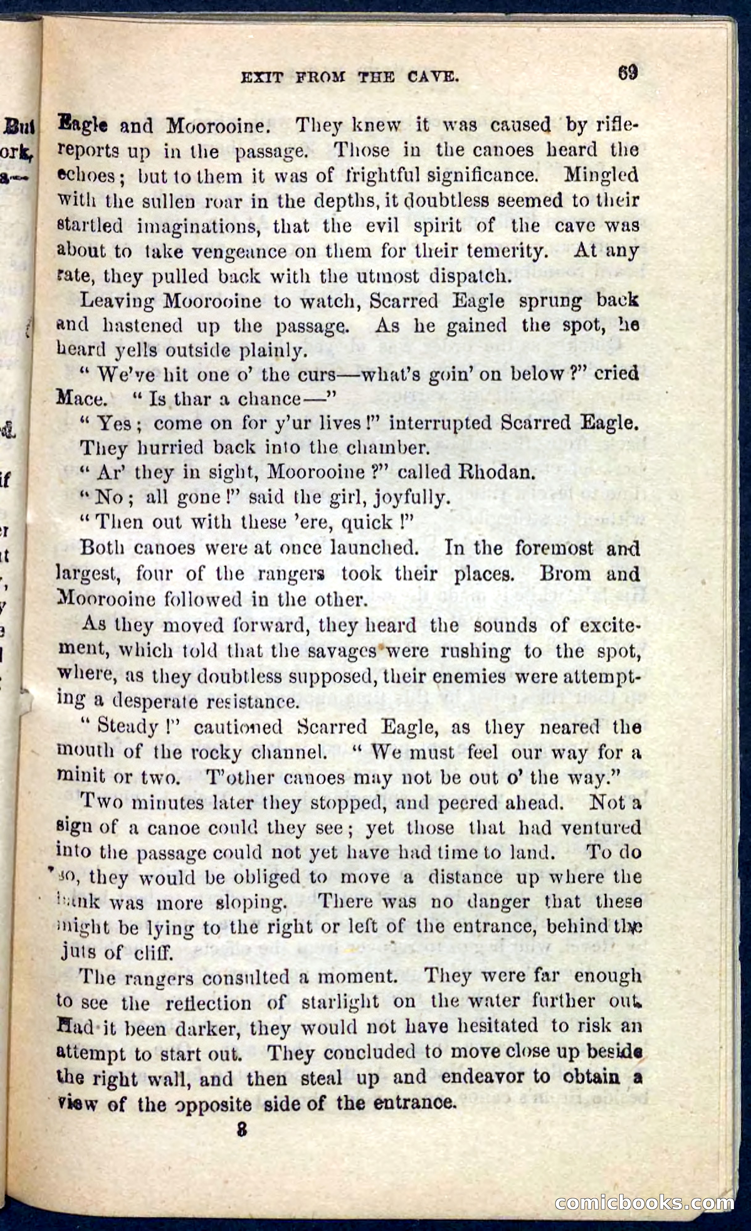 Beadle's Pocket Novels No. 104: Scarred Eagle — page 65 of 100