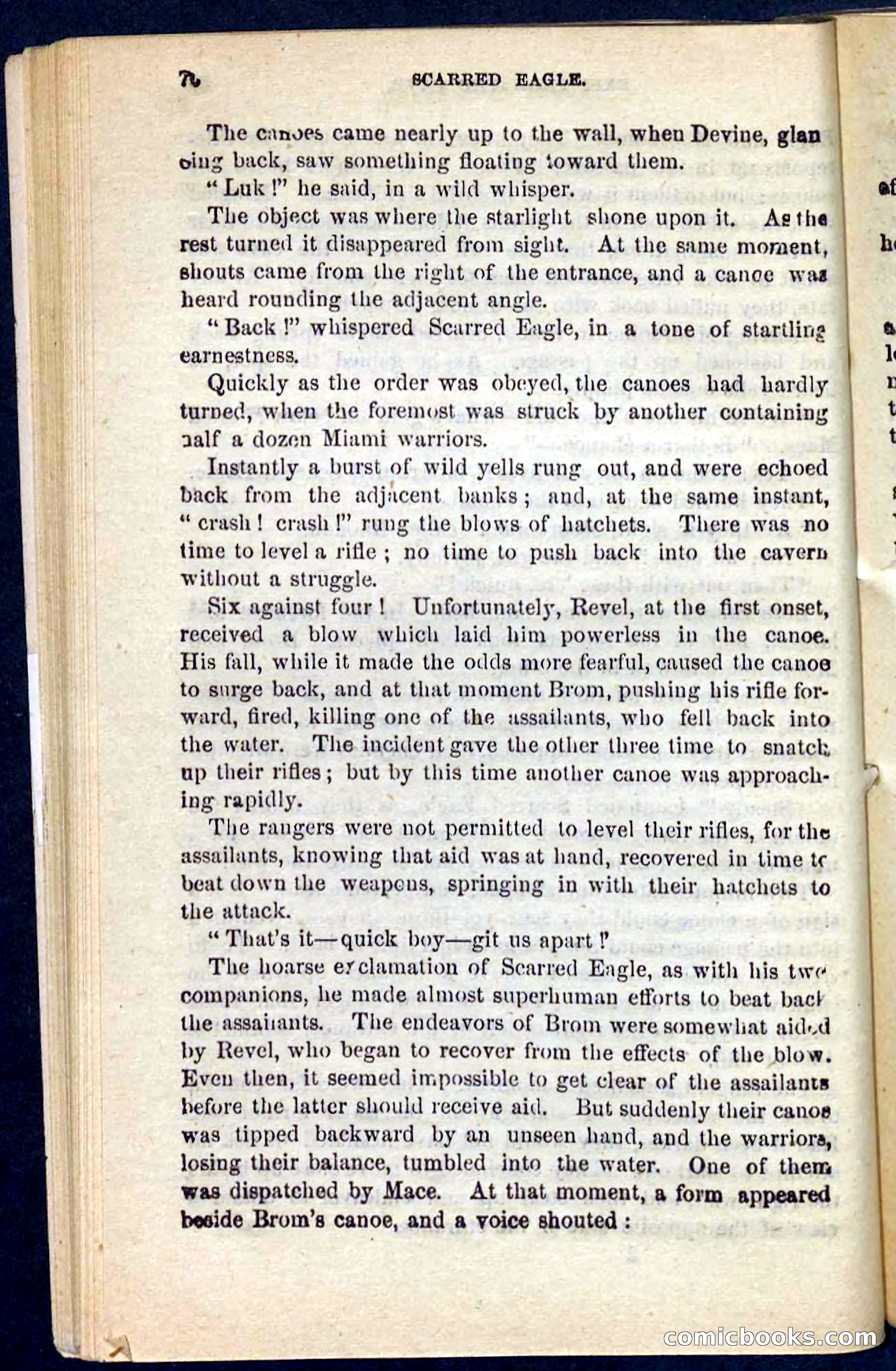 Beadle's Pocket Novels No. 104: Scarred Eagle — page 66 of 100