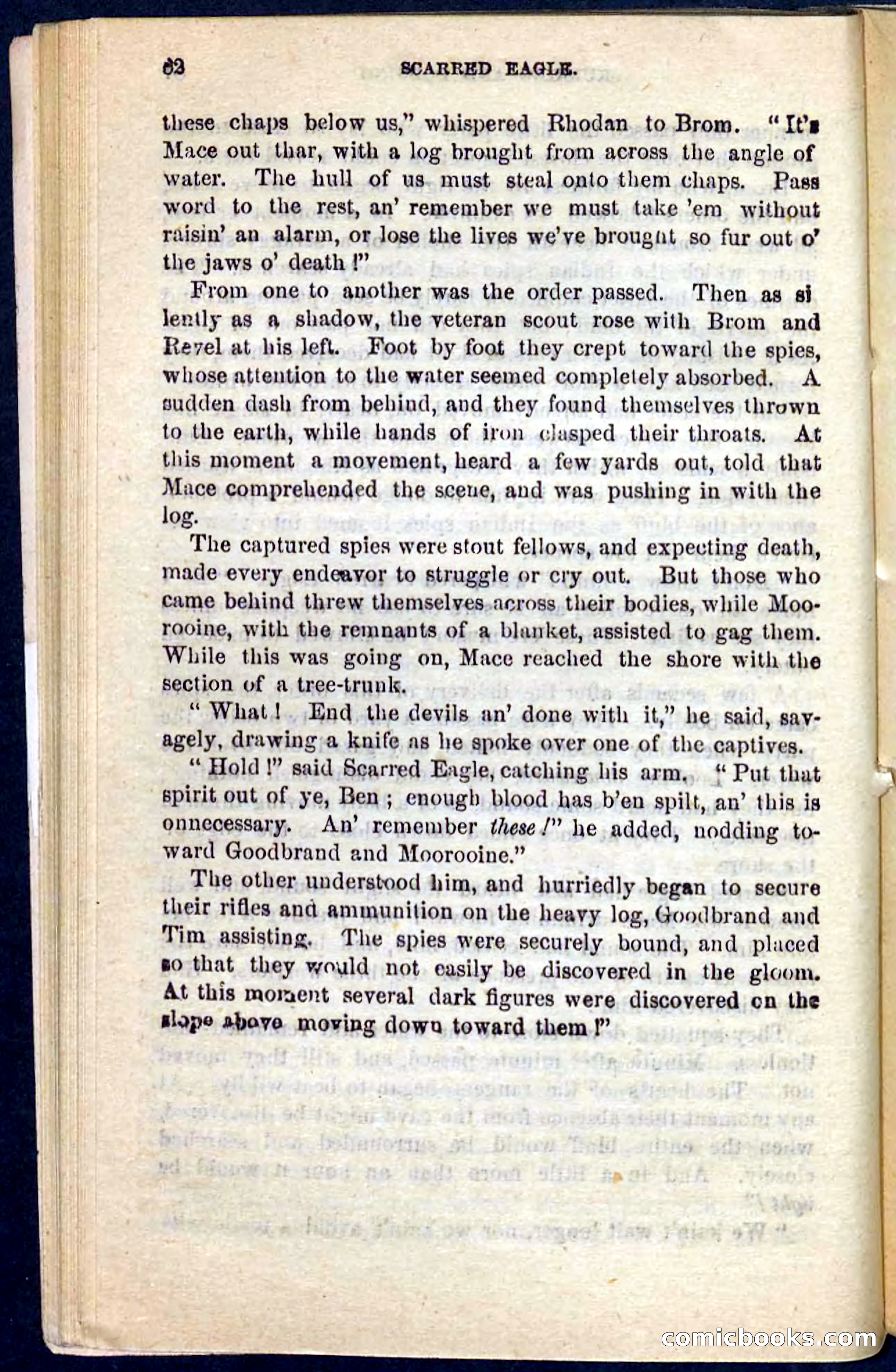 Beadle's Pocket Novels No. 104: Scarred Eagle — page 78 of 100