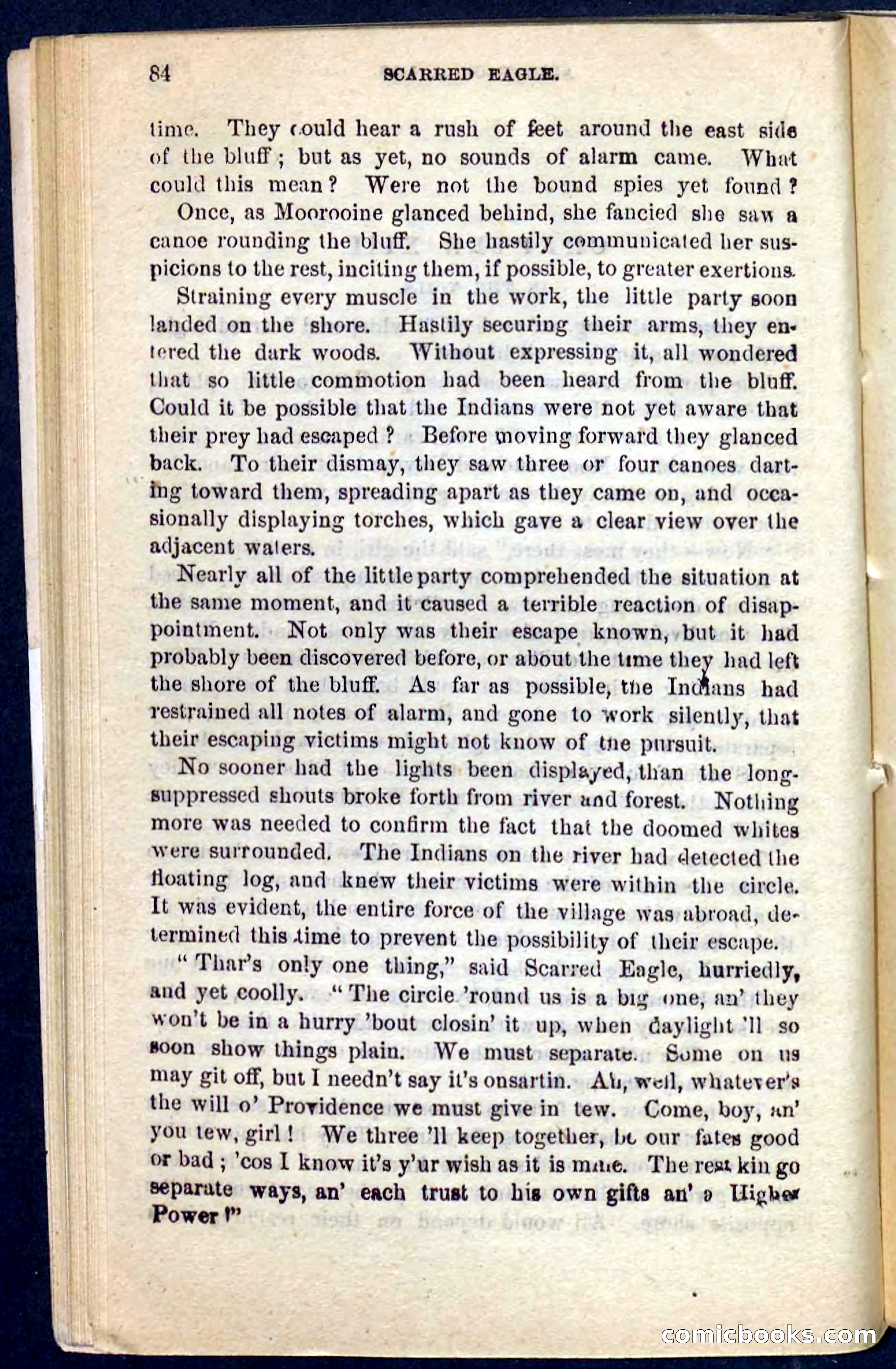Beadle's Pocket Novels No. 104: Scarred Eagle — page 80 of 100