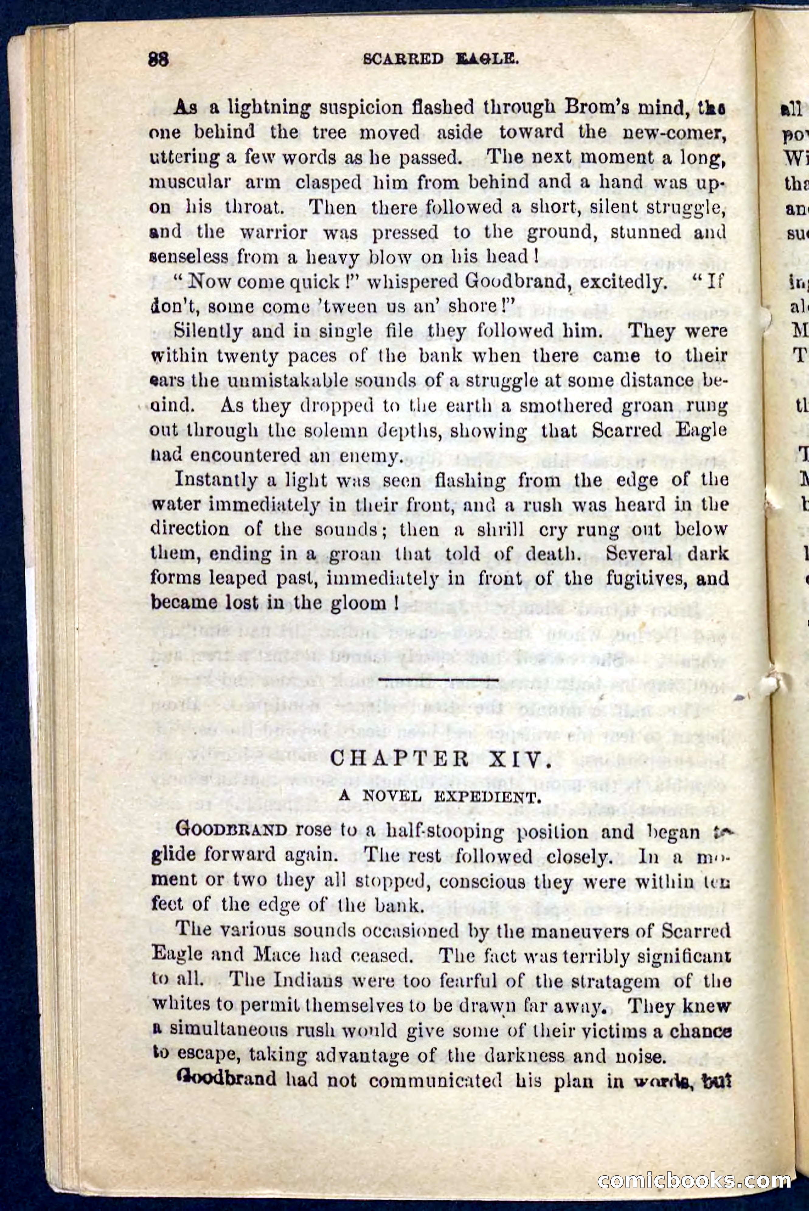 Beadle's Pocket Novels No. 104: Scarred Eagle — page 84 of 100