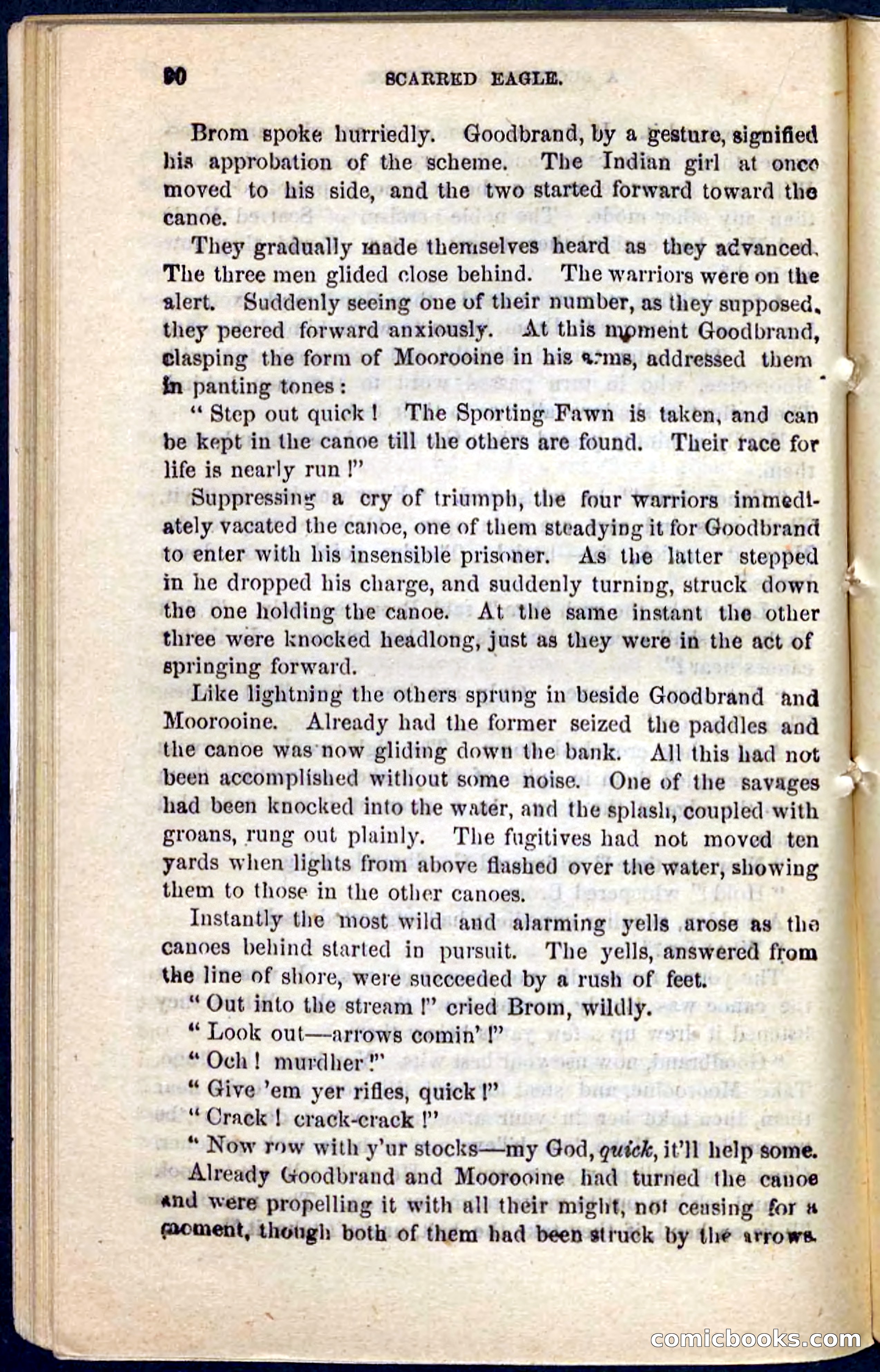 Beadle's Pocket Novels No. 104: Scarred Eagle — page 86 of 100