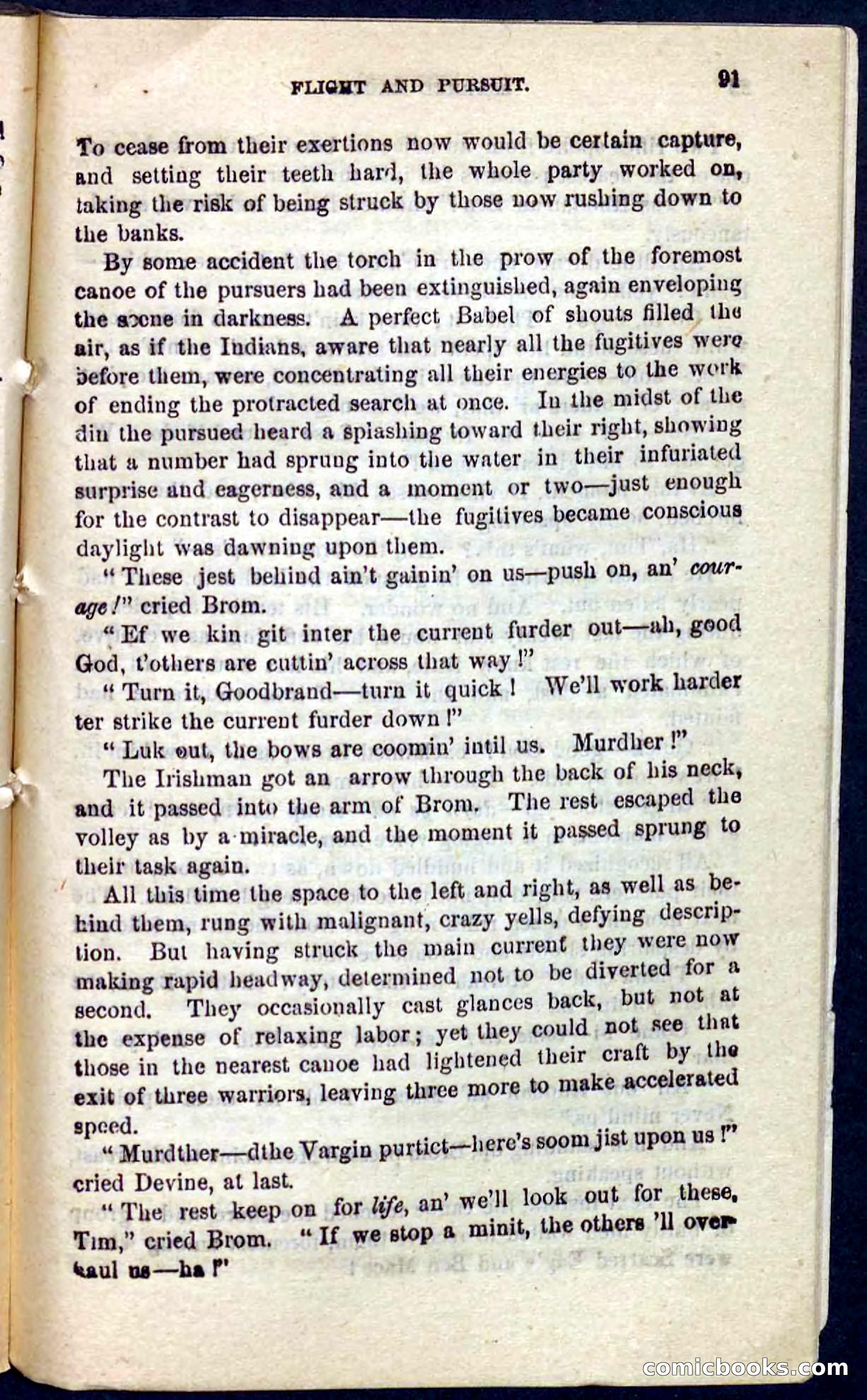 Beadle's Pocket Novels No. 104: Scarred Eagle — page 87 of 100