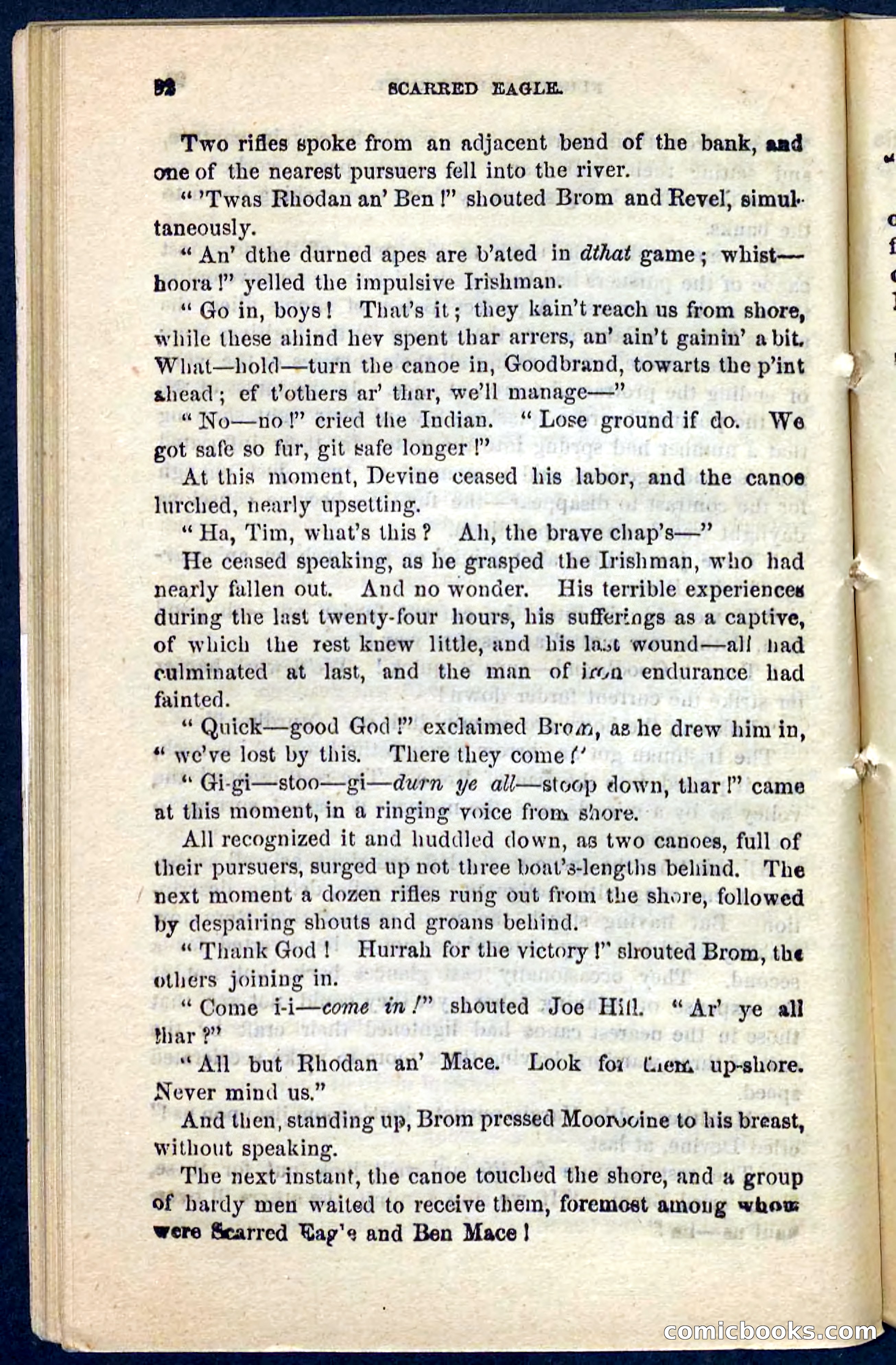 Beadle's Pocket Novels No. 104: Scarred Eagle — page 88 of 100