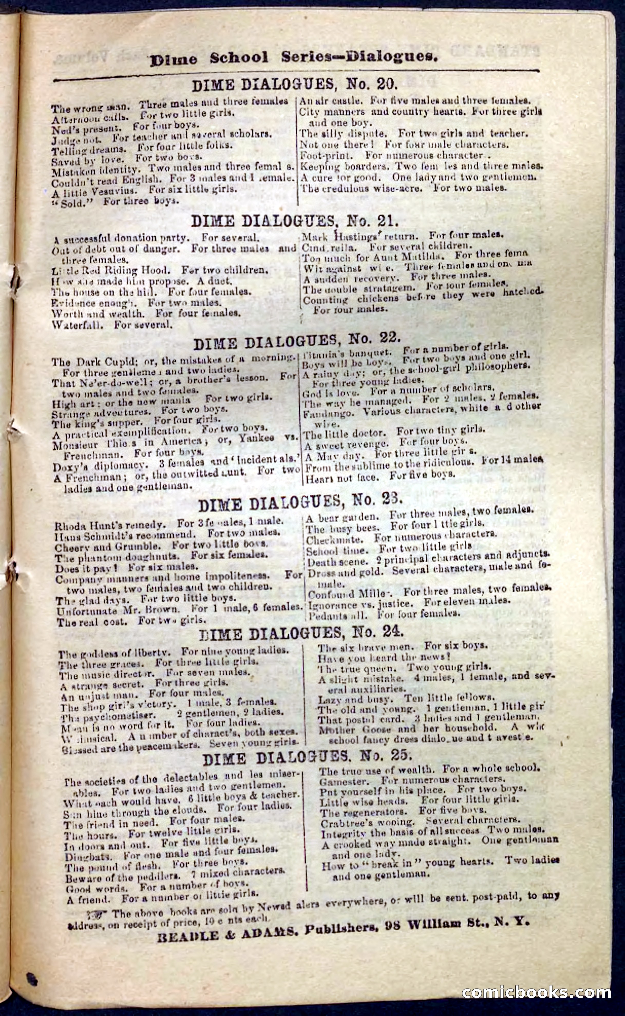 Beadle's Pocket Novels No. 104: Scarred Eagle — page 93 of 100