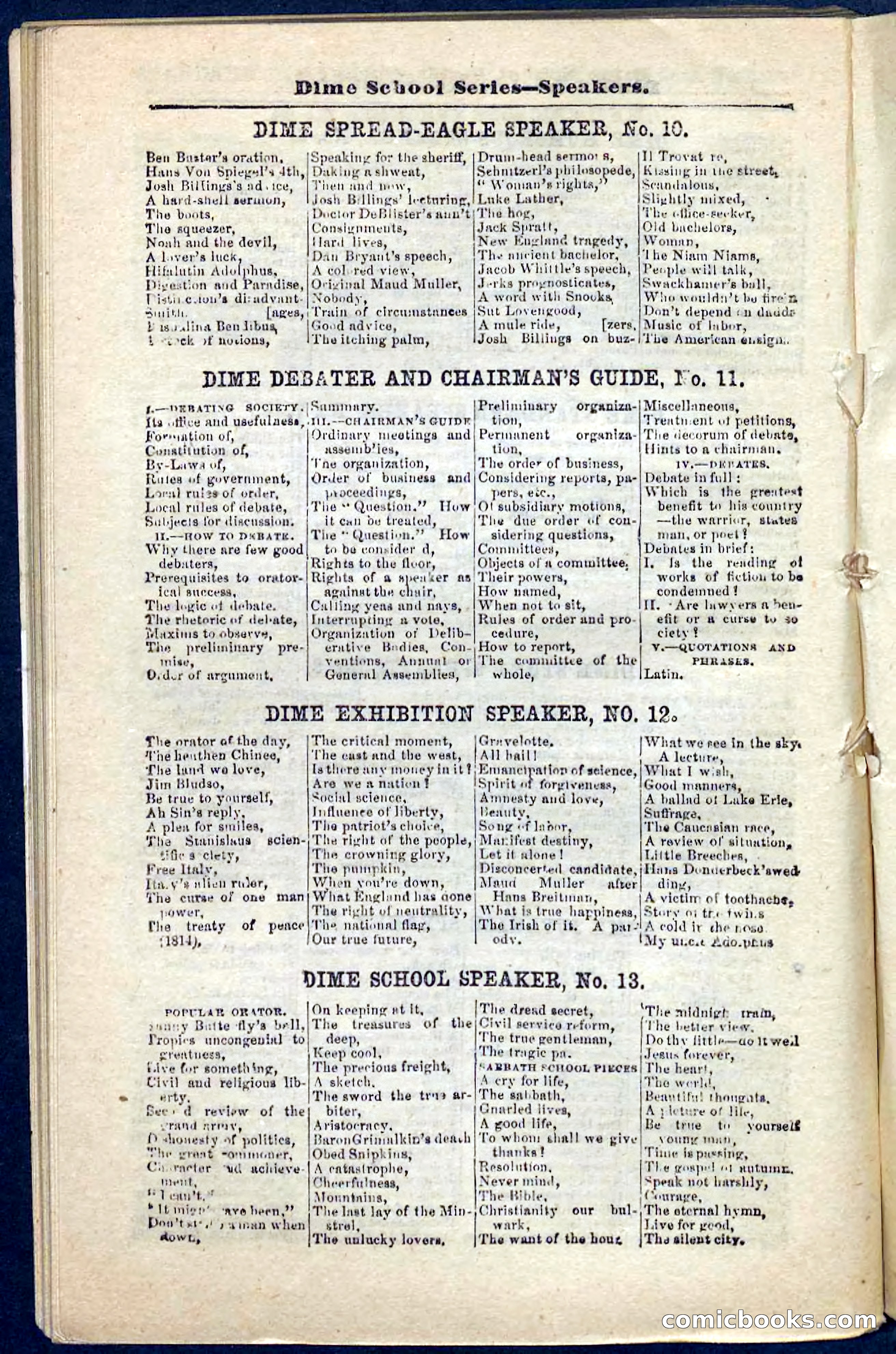 Beadle's Pocket Novels No. 104: Scarred Eagle — page 96 of 100