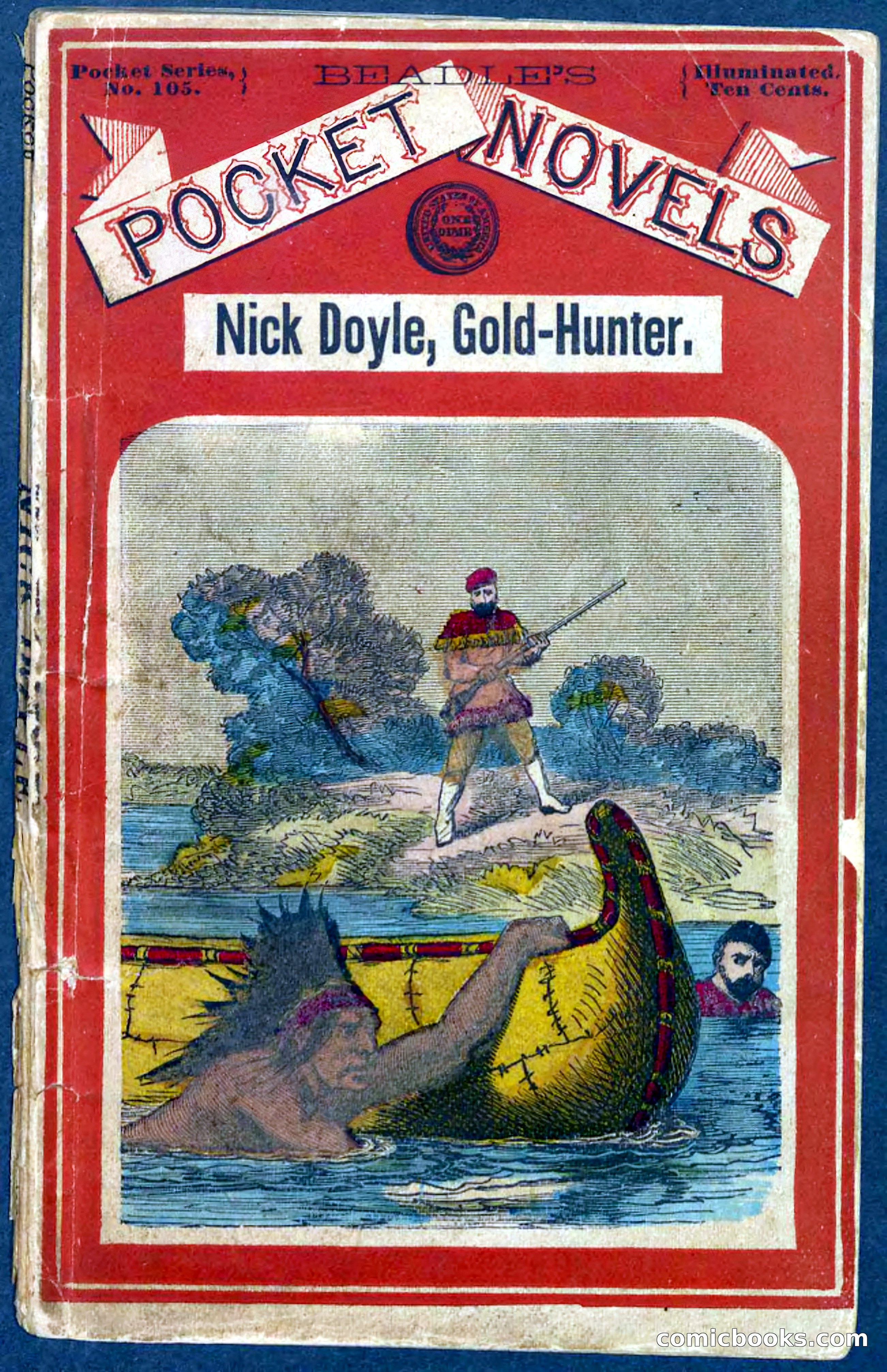Beadle's Pocket Novels No. 105: Nick Doyle, Gold-Hunter
