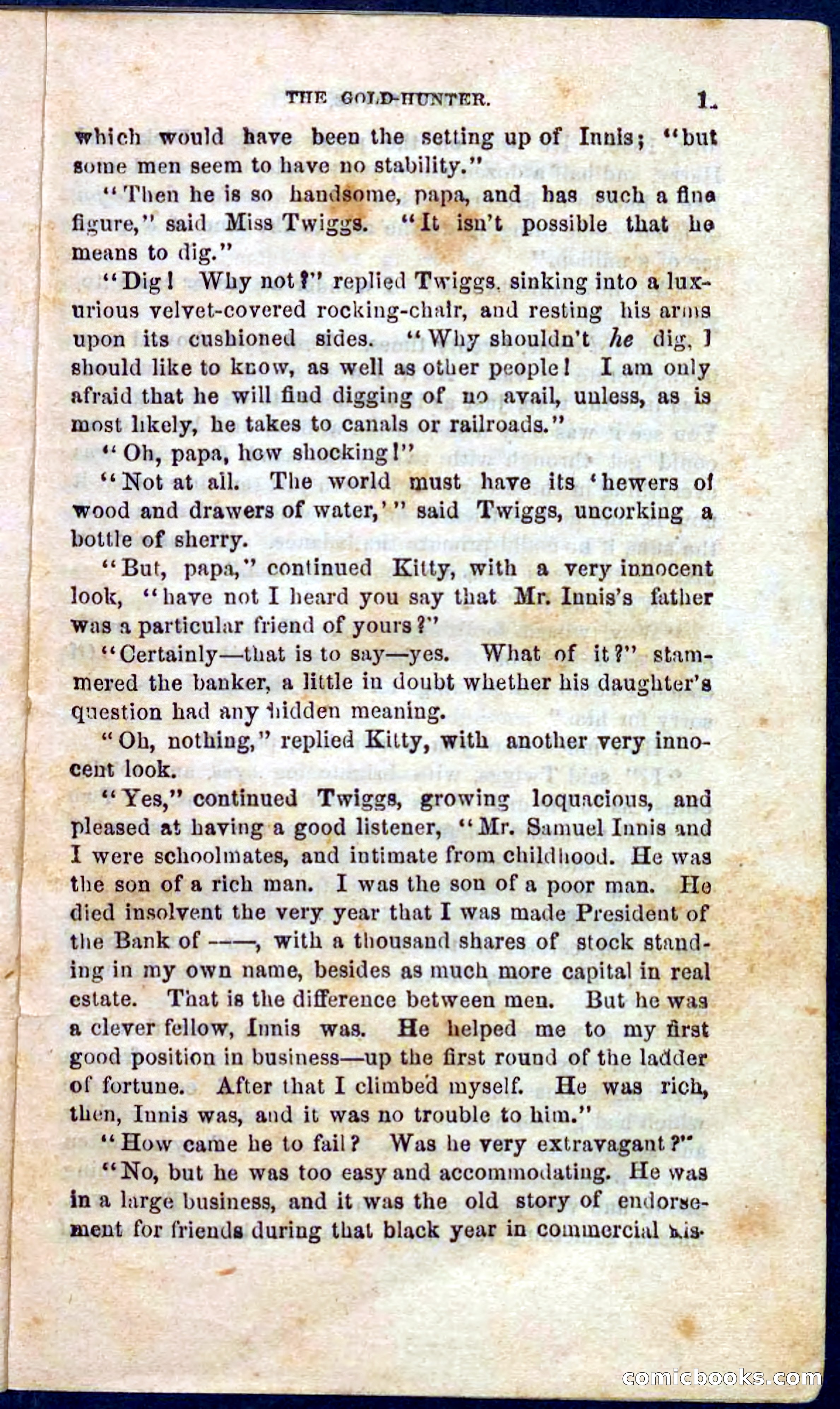 Beadle's Pocket Novels No. 105: Nick Doyle, Gold-Hunter — page 7 of 100