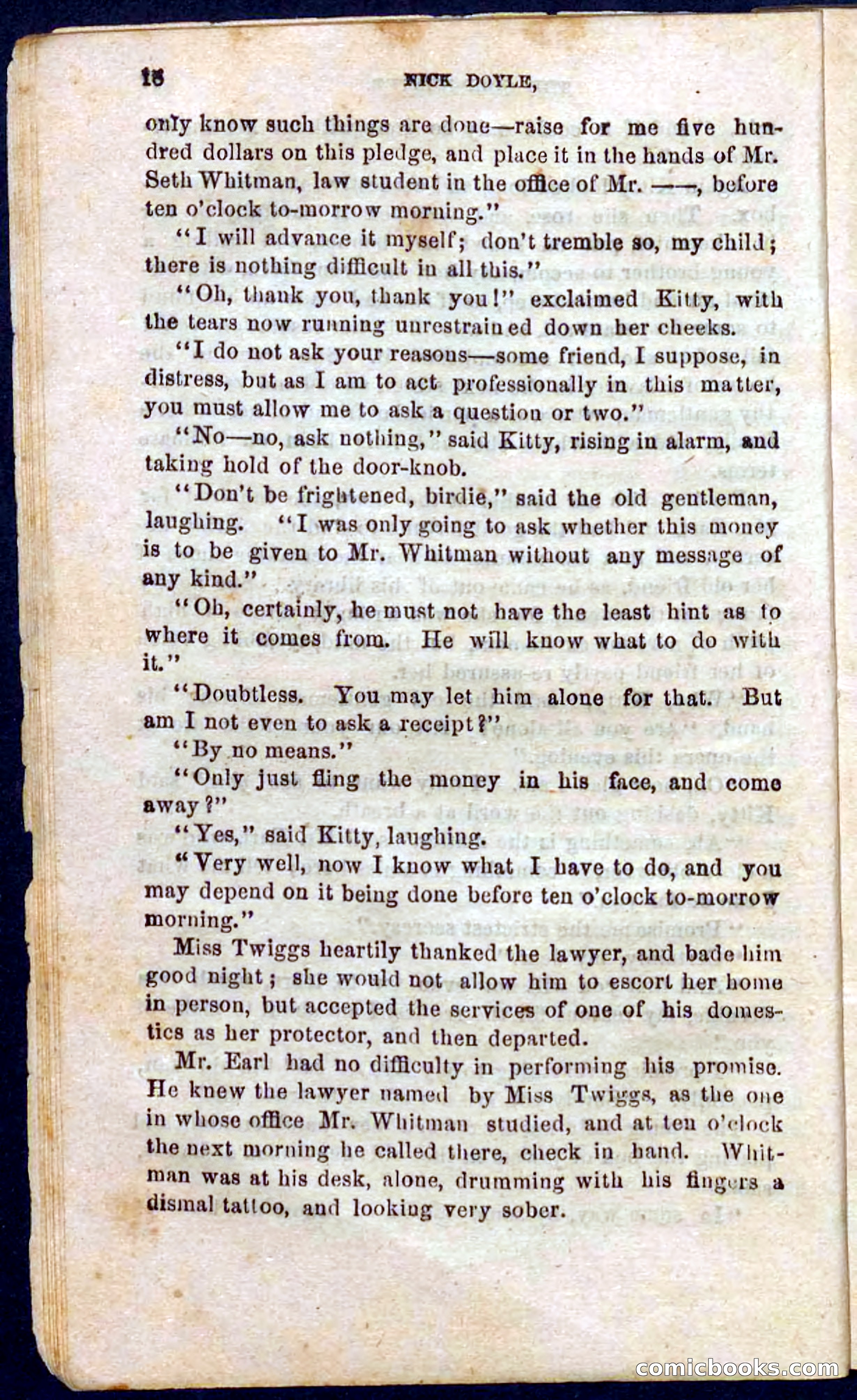 Beadle's Pocket Novels No. 105: Nick Doyle, Gold-Hunter — page 14 of 100