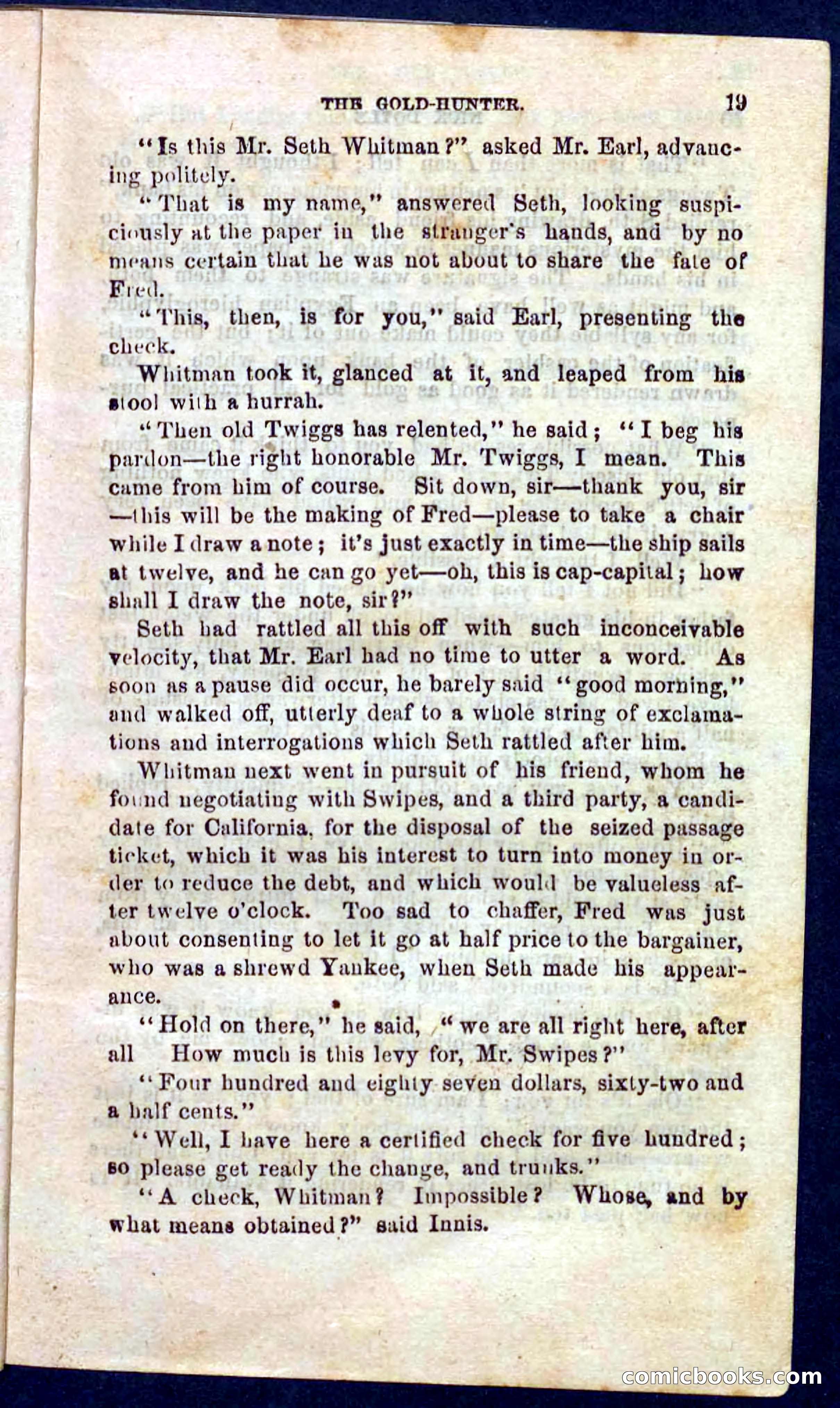 Beadle's Pocket Novels No. 105: Nick Doyle, Gold-Hunter — page 15 of 100