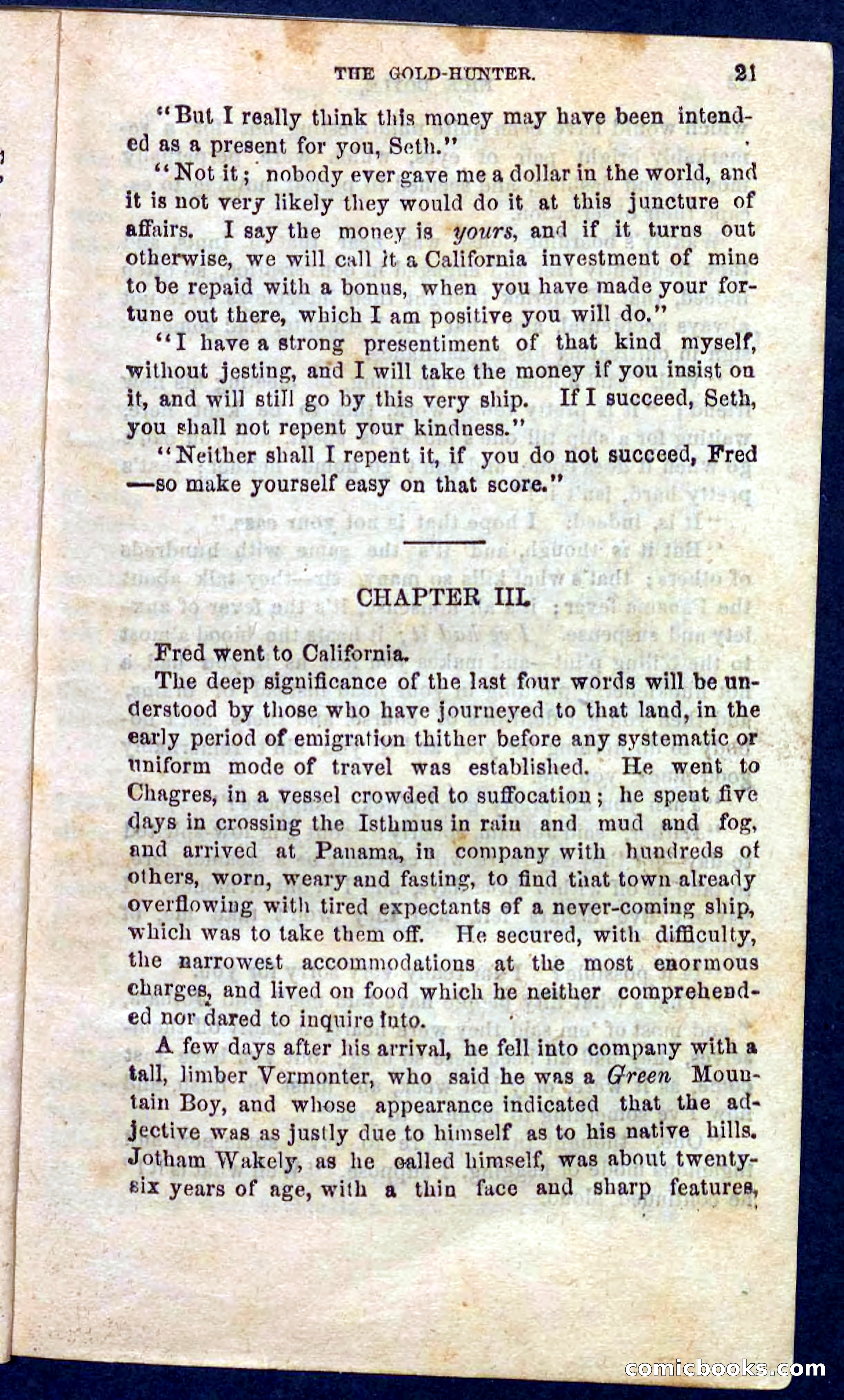 Beadle's Pocket Novels No. 105: Nick Doyle, Gold-Hunter — page 17 of 100