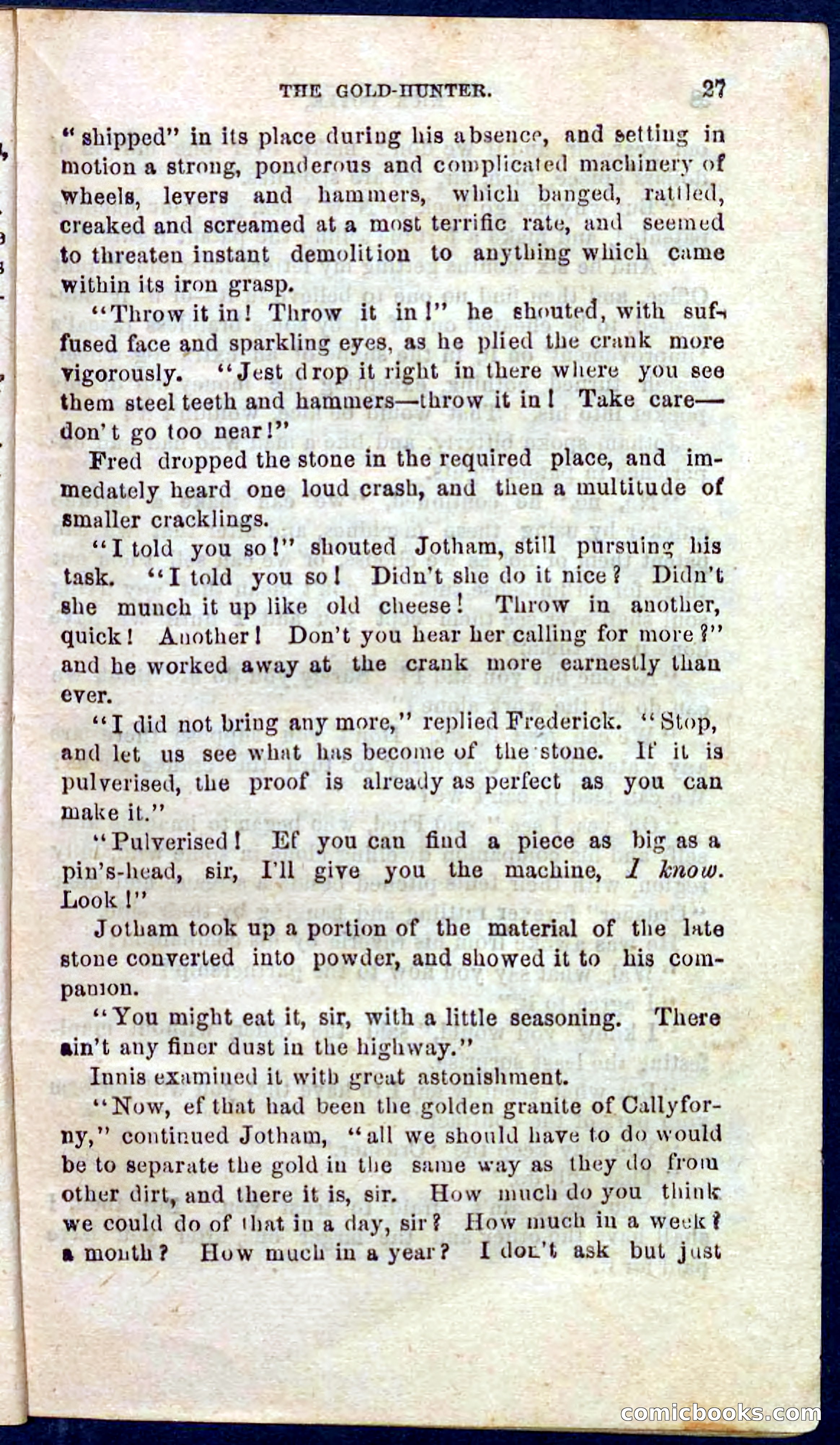 Beadle's Pocket Novels No. 105: Nick Doyle, Gold-Hunter — page 23 of 100