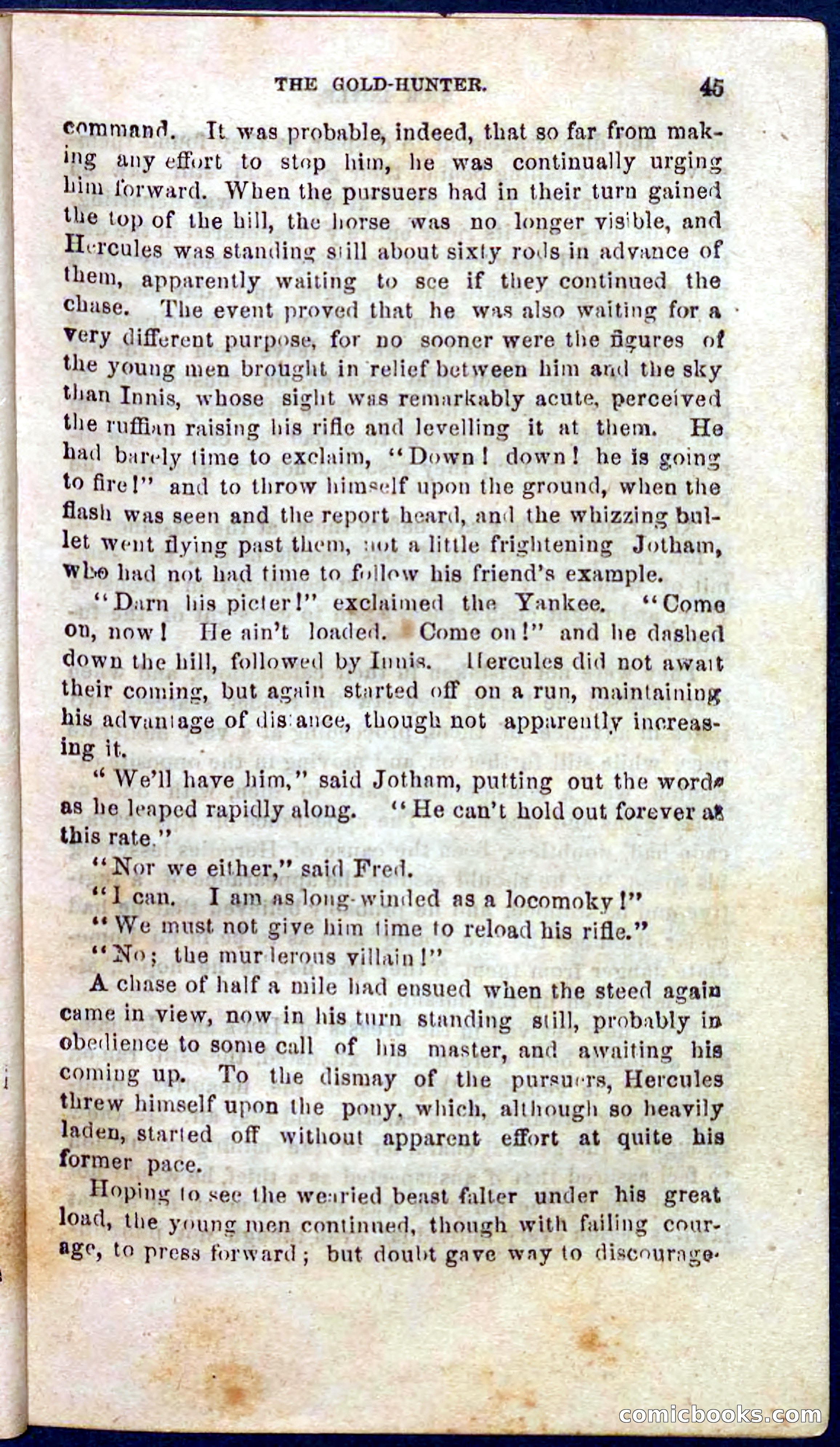 Beadle's Pocket Novels No. 105: Nick Doyle, Gold-Hunter — page 41 of 100