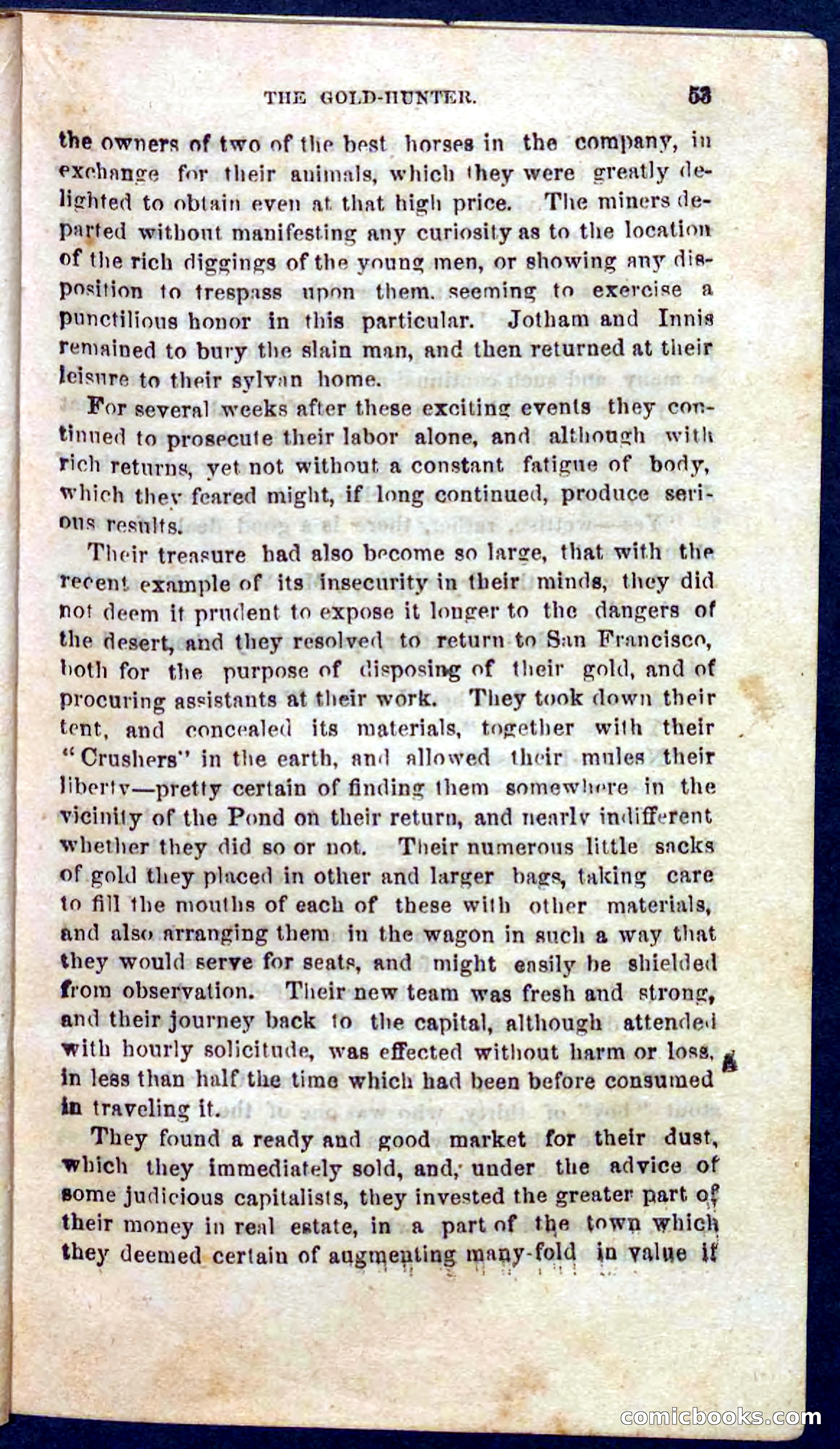 Beadle's Pocket Novels No. 105: Nick Doyle, Gold-Hunter — page 49 of 100