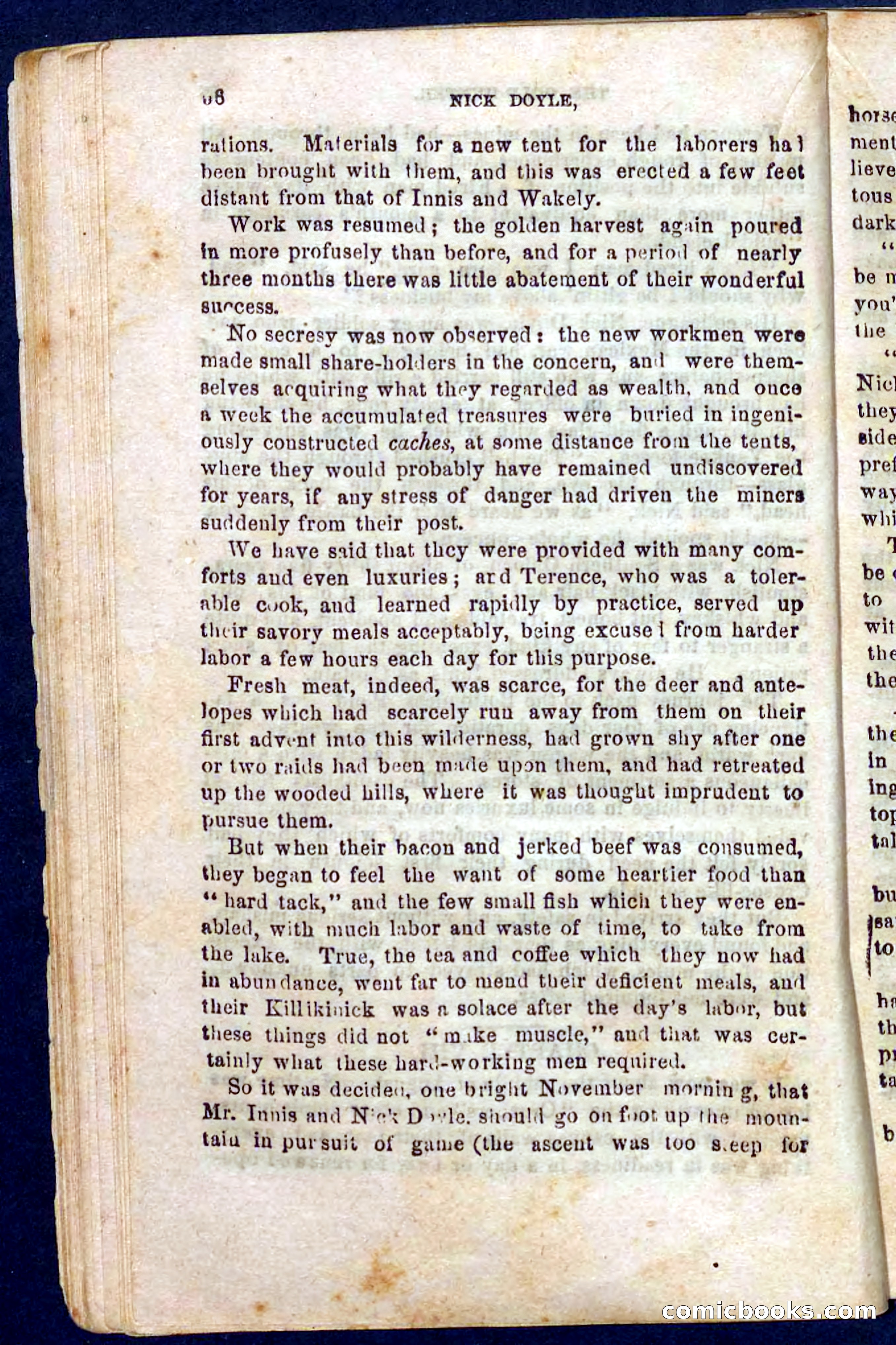 Beadle's Pocket Novels No. 105: Nick Doyle, Gold-Hunter — page 52 of 100