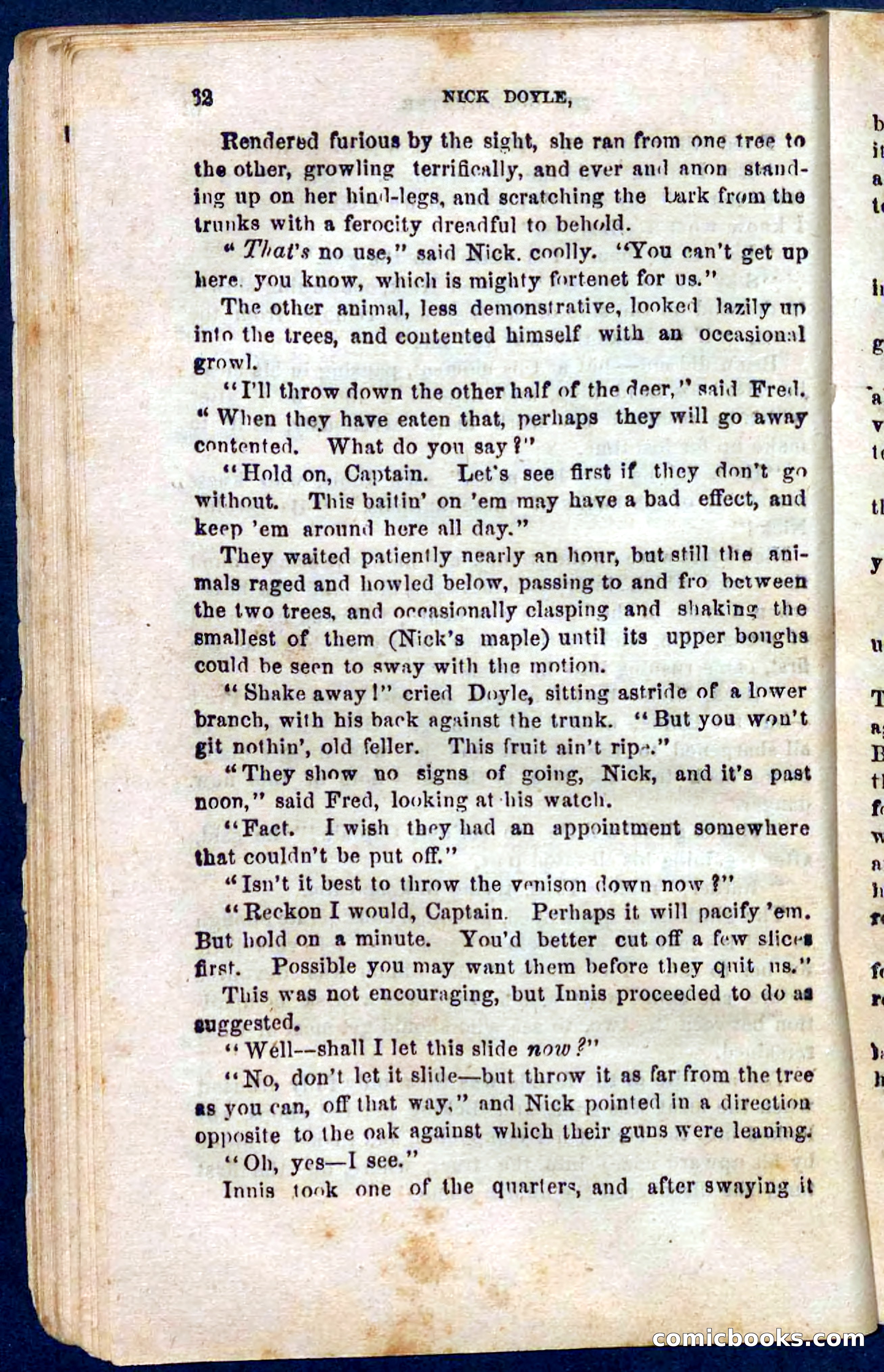 Beadle's Pocket Novels No. 105: Nick Doyle, Gold-Hunter — page 58 of 100