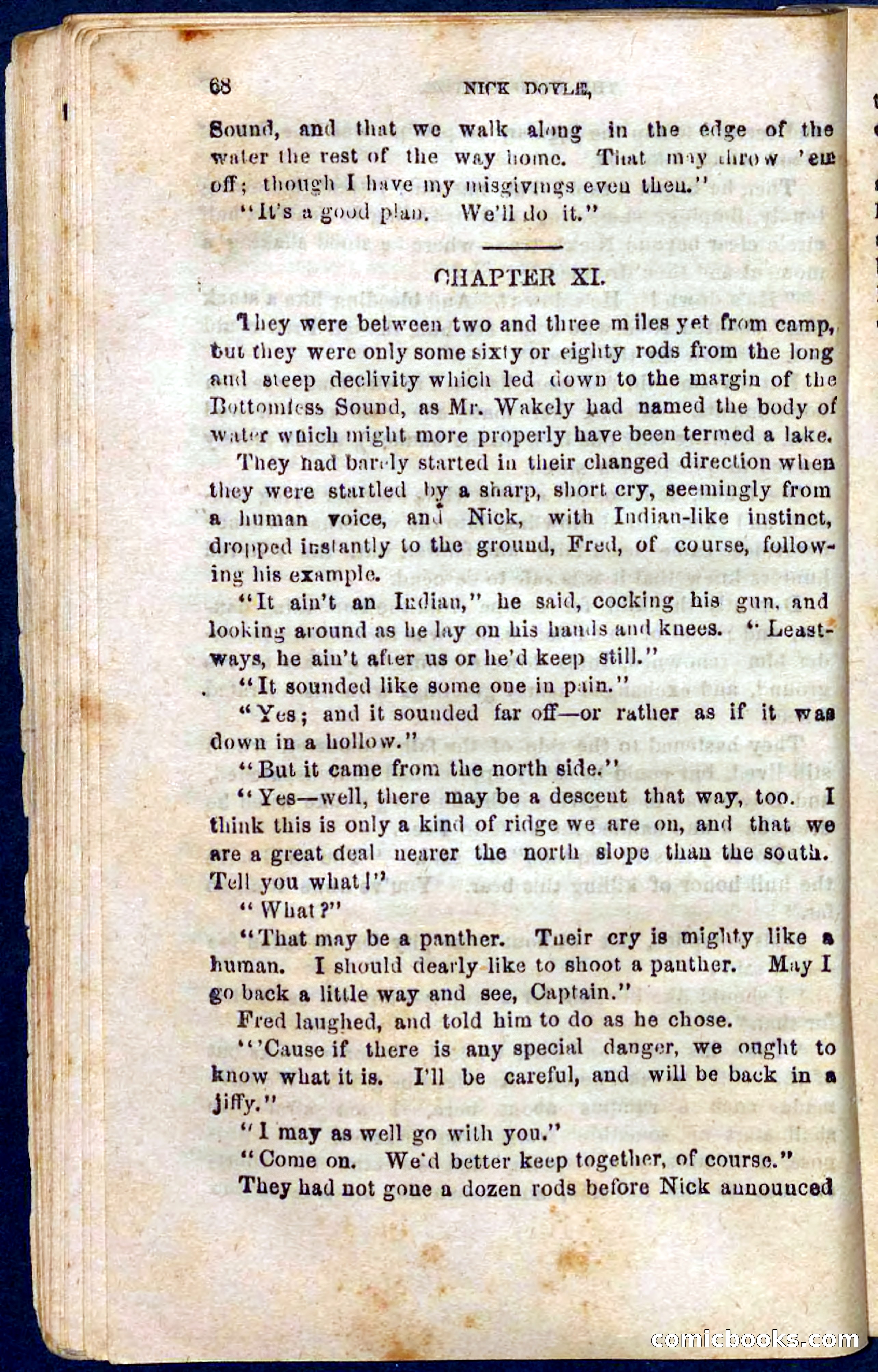 Beadle's Pocket Novels No. 105: Nick Doyle, Gold-Hunter — page 64 of 100