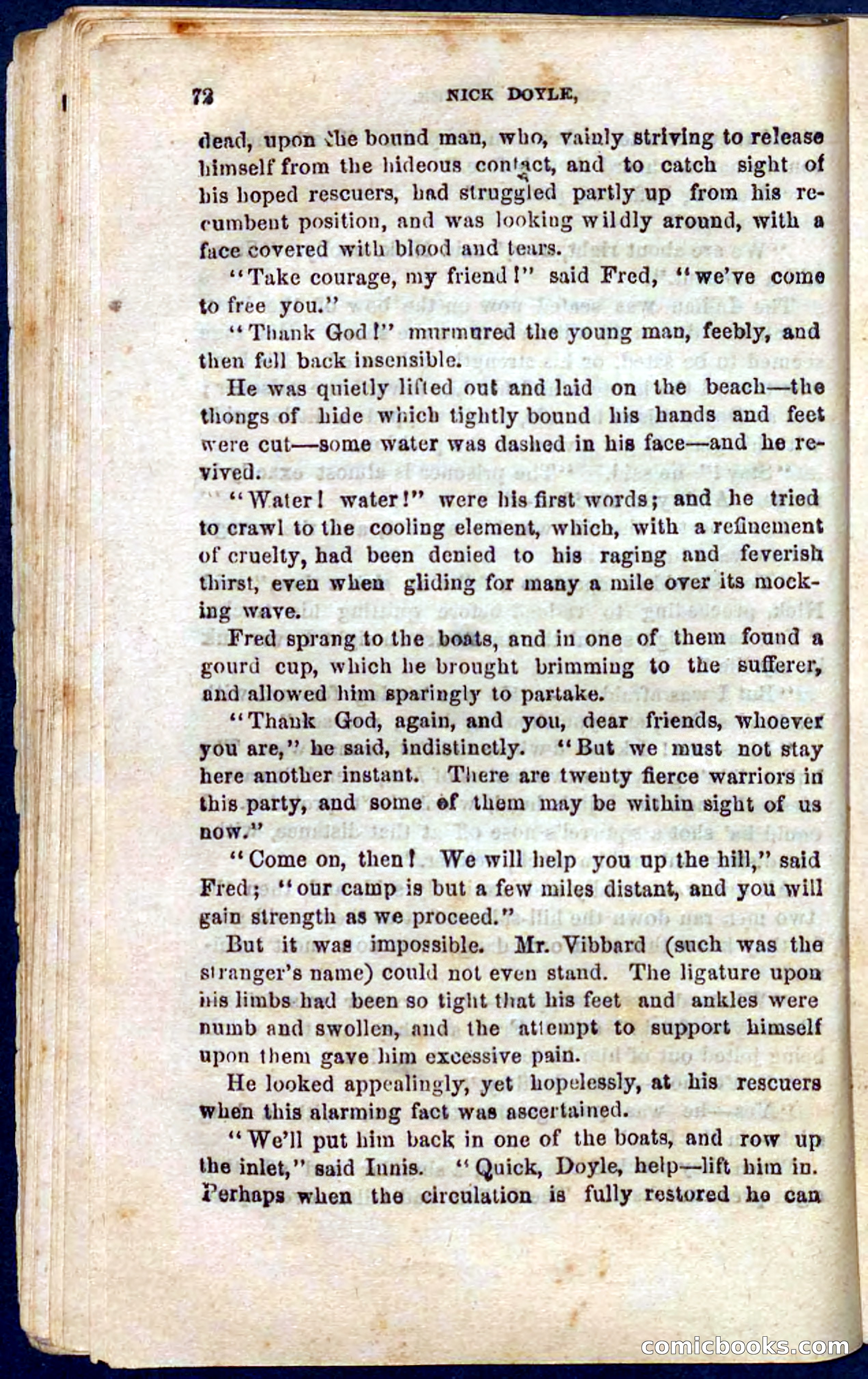 Beadle's Pocket Novels No. 105: Nick Doyle, Gold-Hunter — page 68 of 100