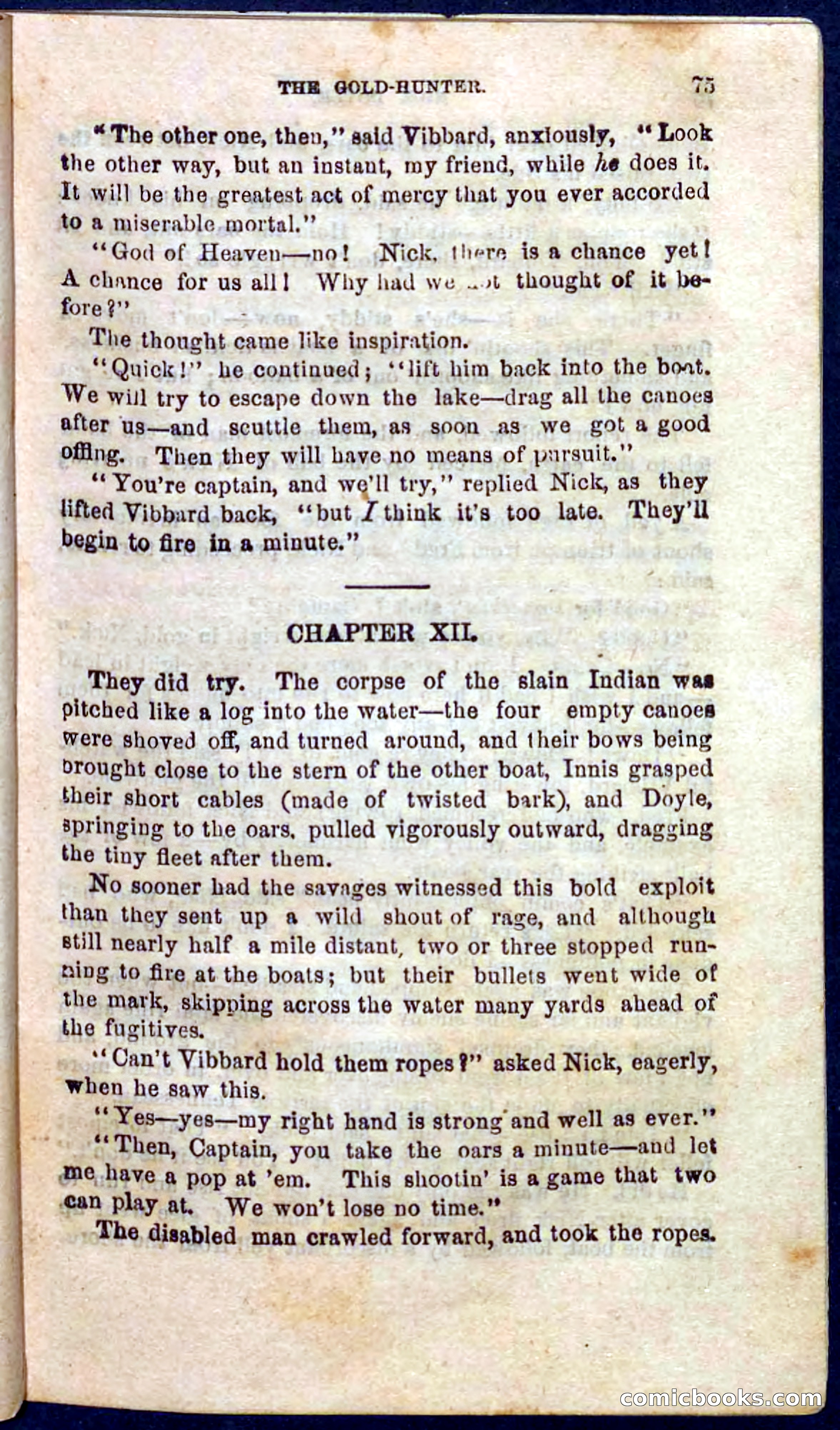Beadle's Pocket Novels No. 105: Nick Doyle, Gold-Hunter — page 71 of 100