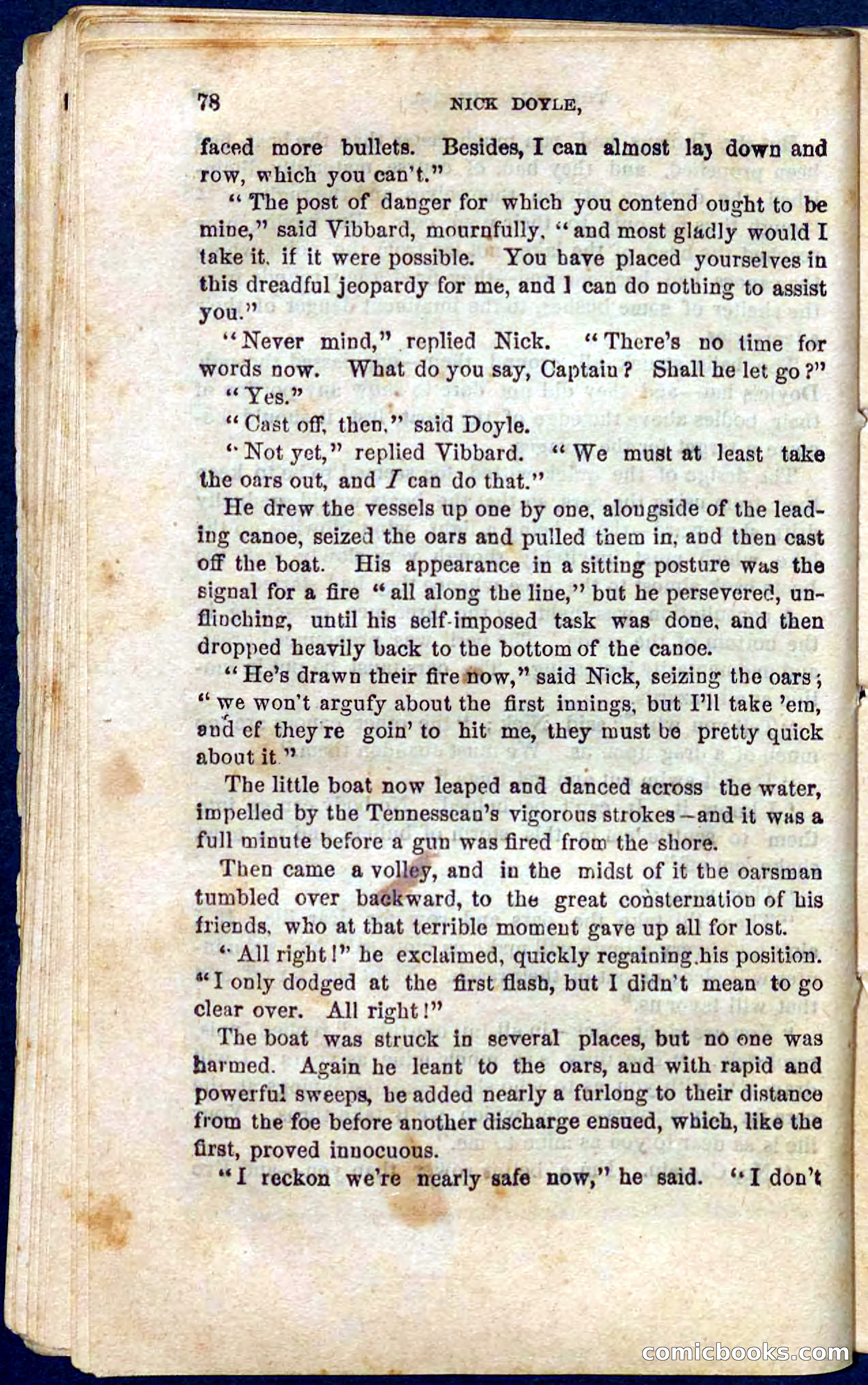 Beadle's Pocket Novels No. 105: Nick Doyle, Gold-Hunter — page 74 of 100