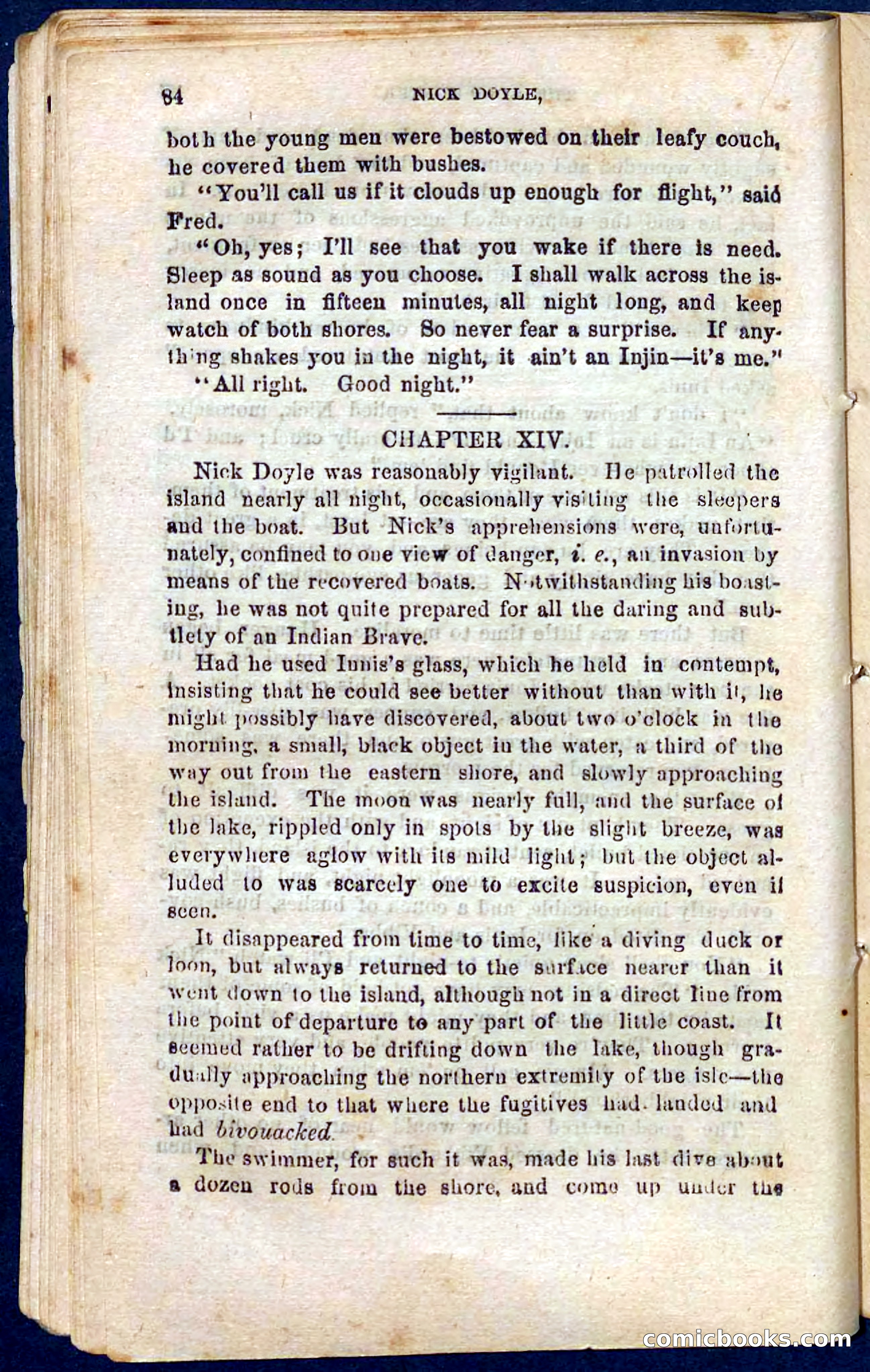 Beadle's Pocket Novels No. 105: Nick Doyle, Gold-Hunter — page 80 of 100