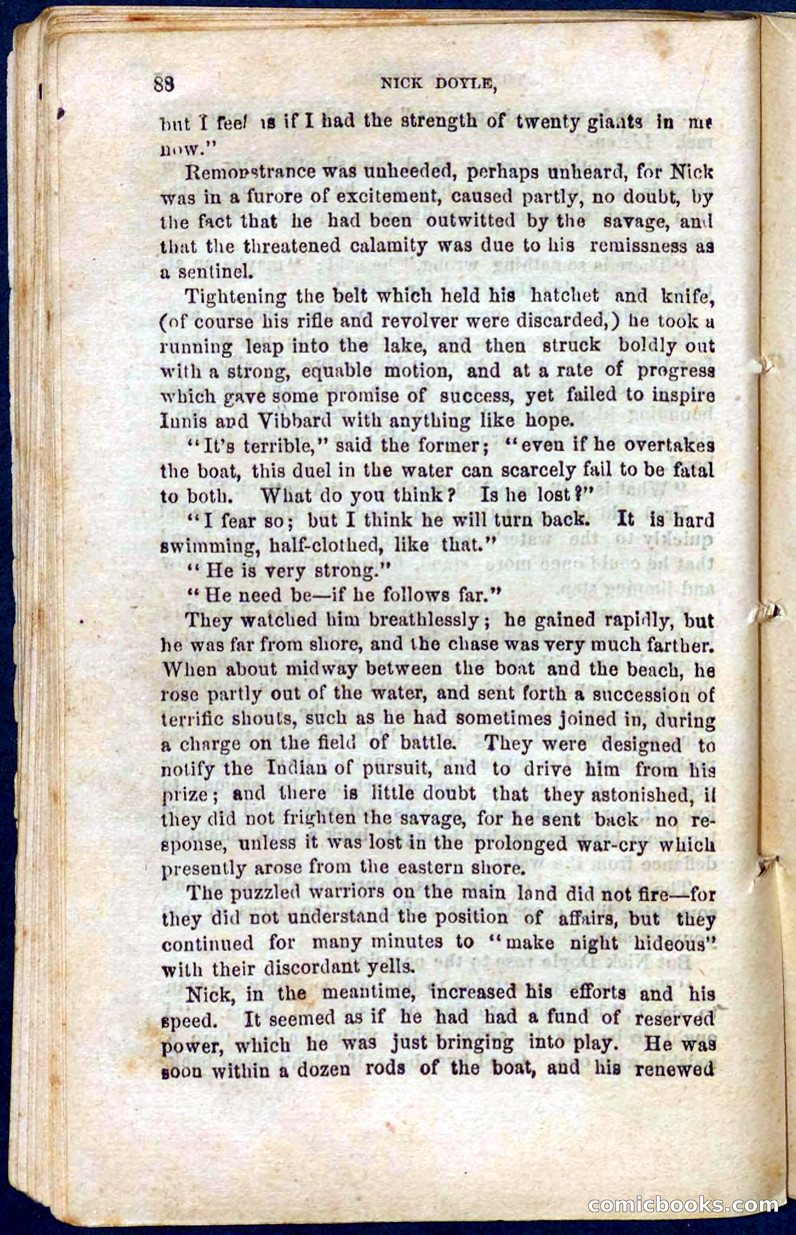 Beadle's Pocket Novels No. 105: Nick Doyle, Gold-Hunter — page 84 of 100