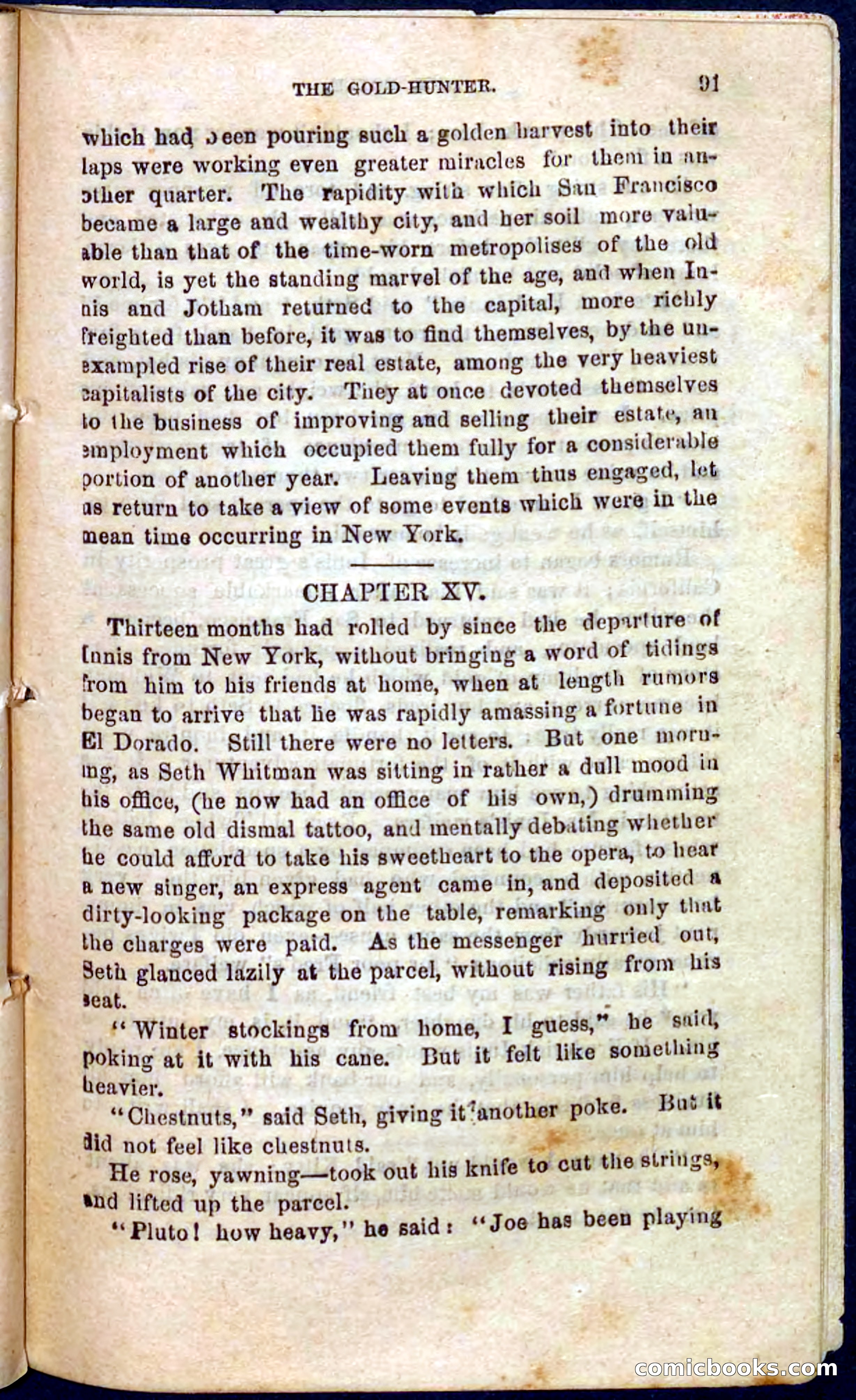 Beadle's Pocket Novels No. 105: Nick Doyle, Gold-Hunter — page 87 of 100