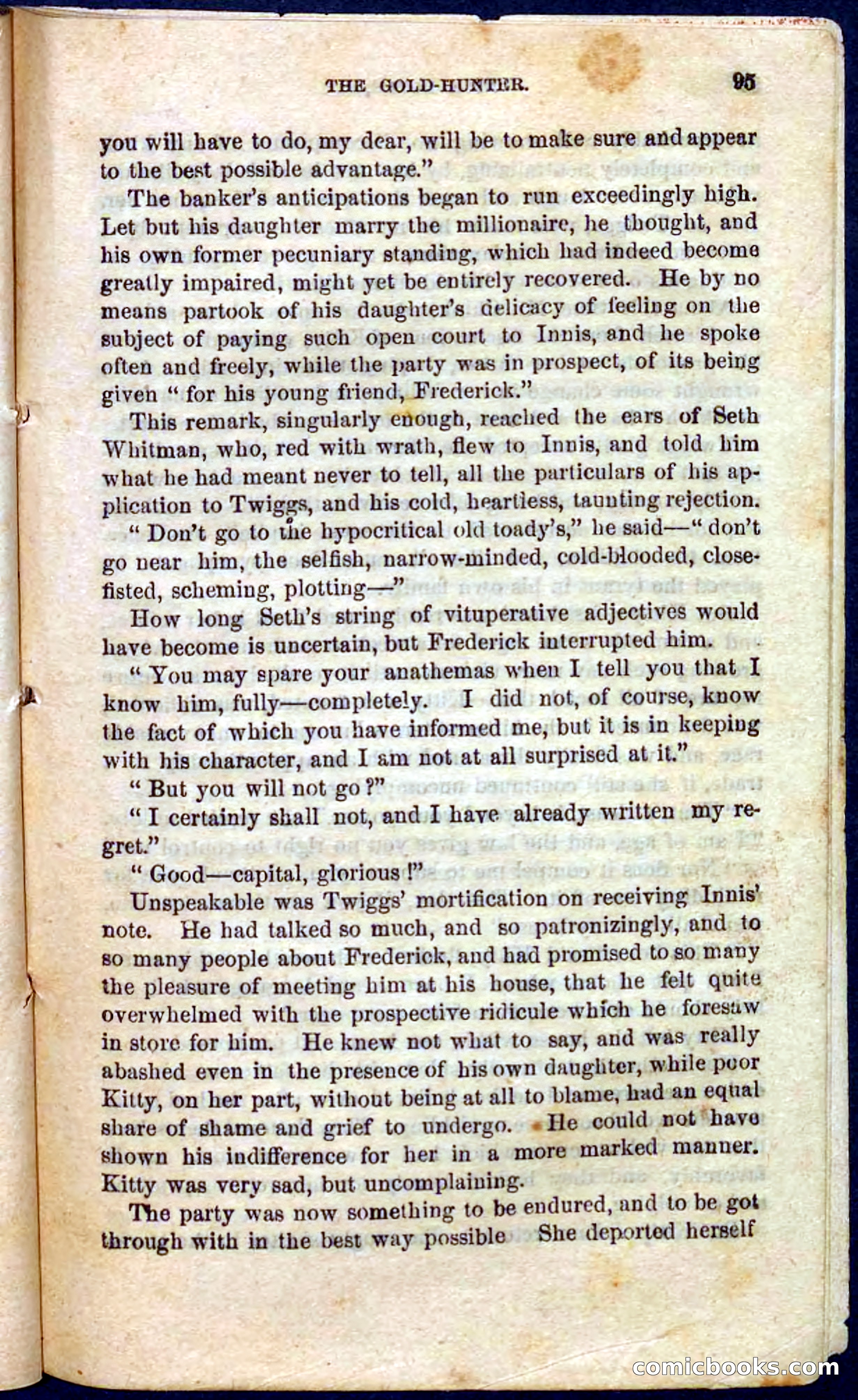 Beadle's Pocket Novels No. 105: Nick Doyle, Gold-Hunter — page 91 of 100