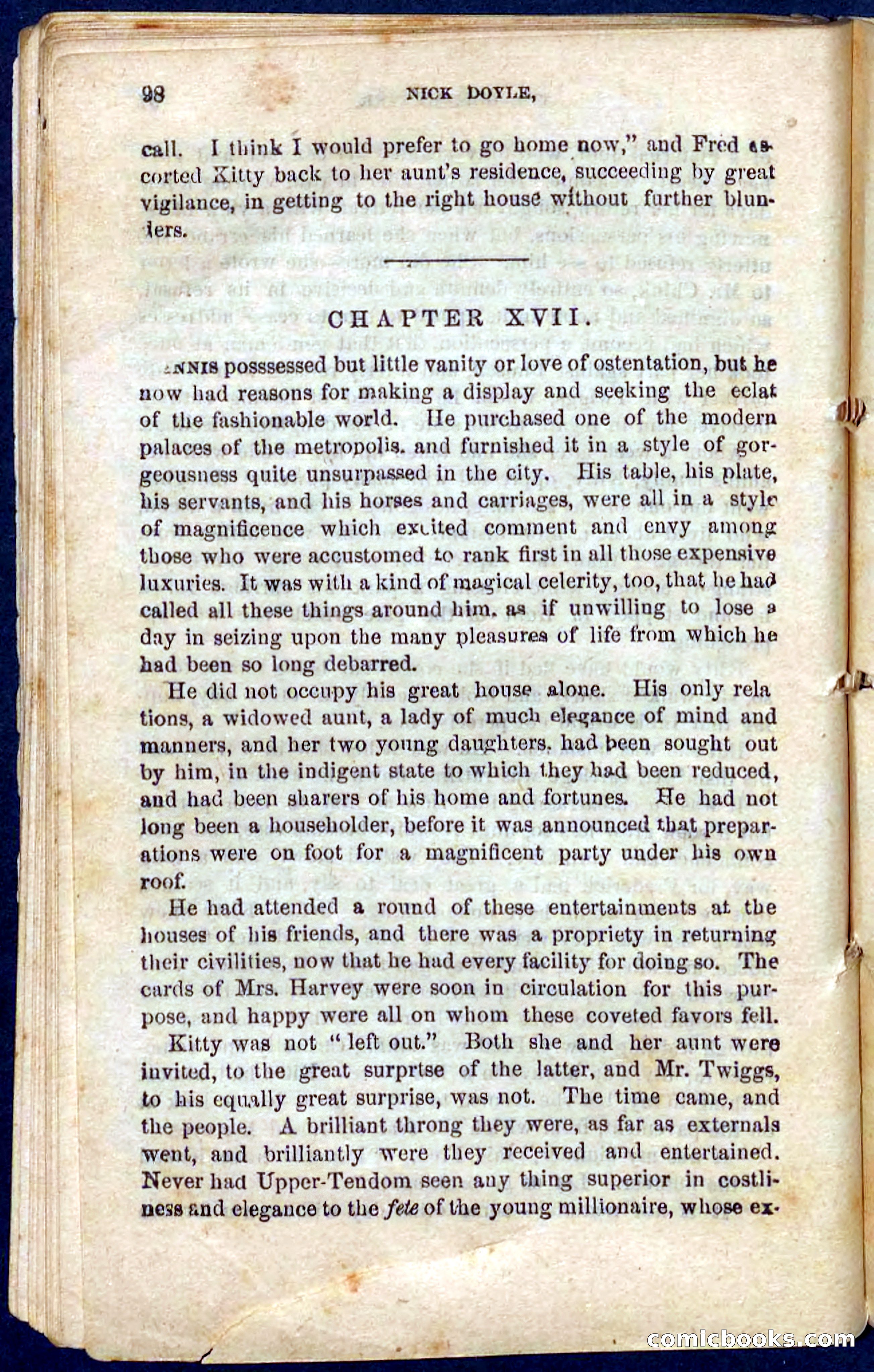 Beadle's Pocket Novels No. 105: Nick Doyle, Gold-Hunter — page 94 of 100