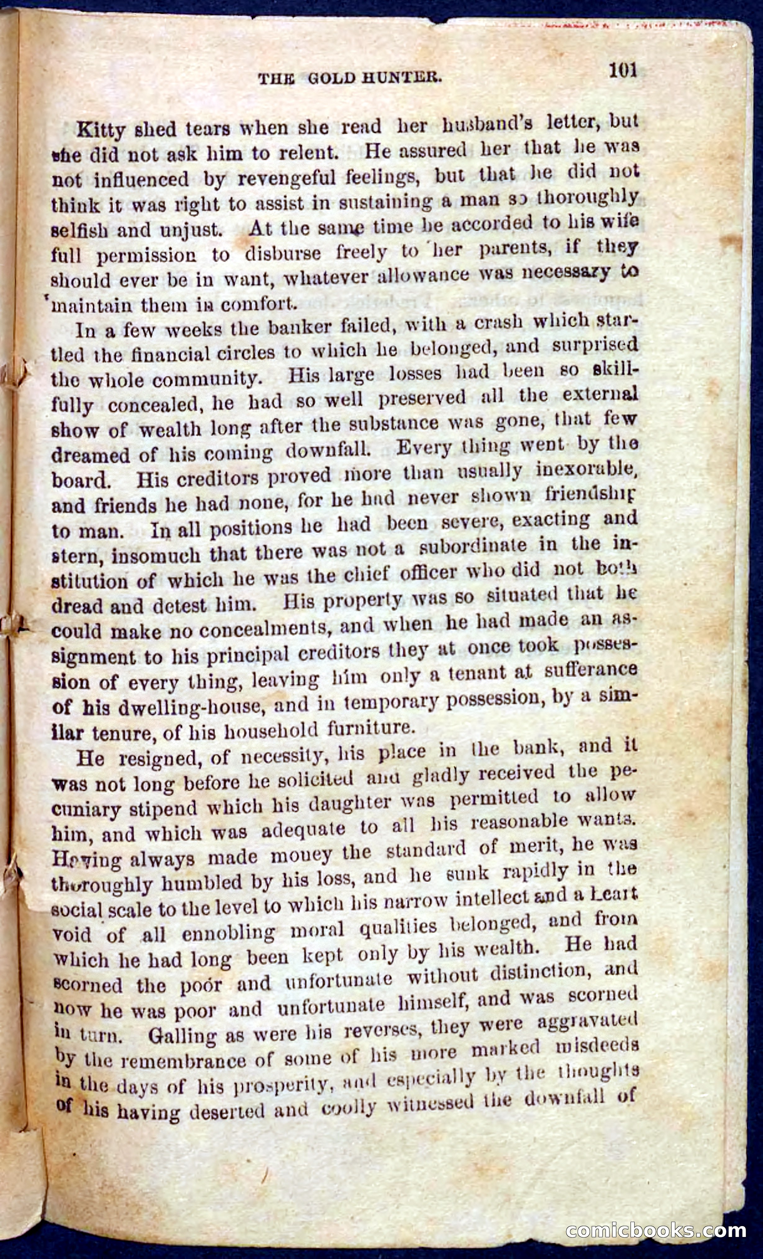 Beadle's Pocket Novels No. 105: Nick Doyle, Gold-Hunter — page 97 of 100