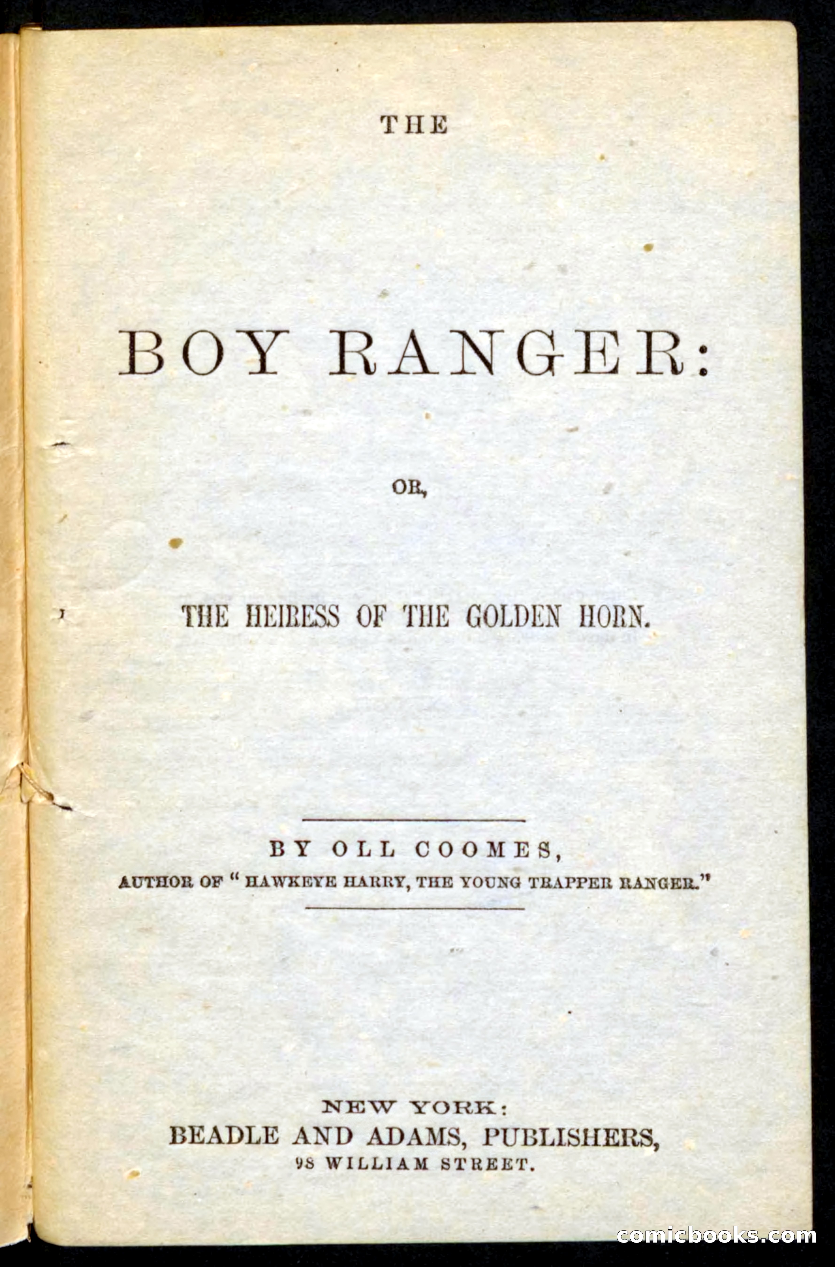 The Boy Ranger — page 5 of 100