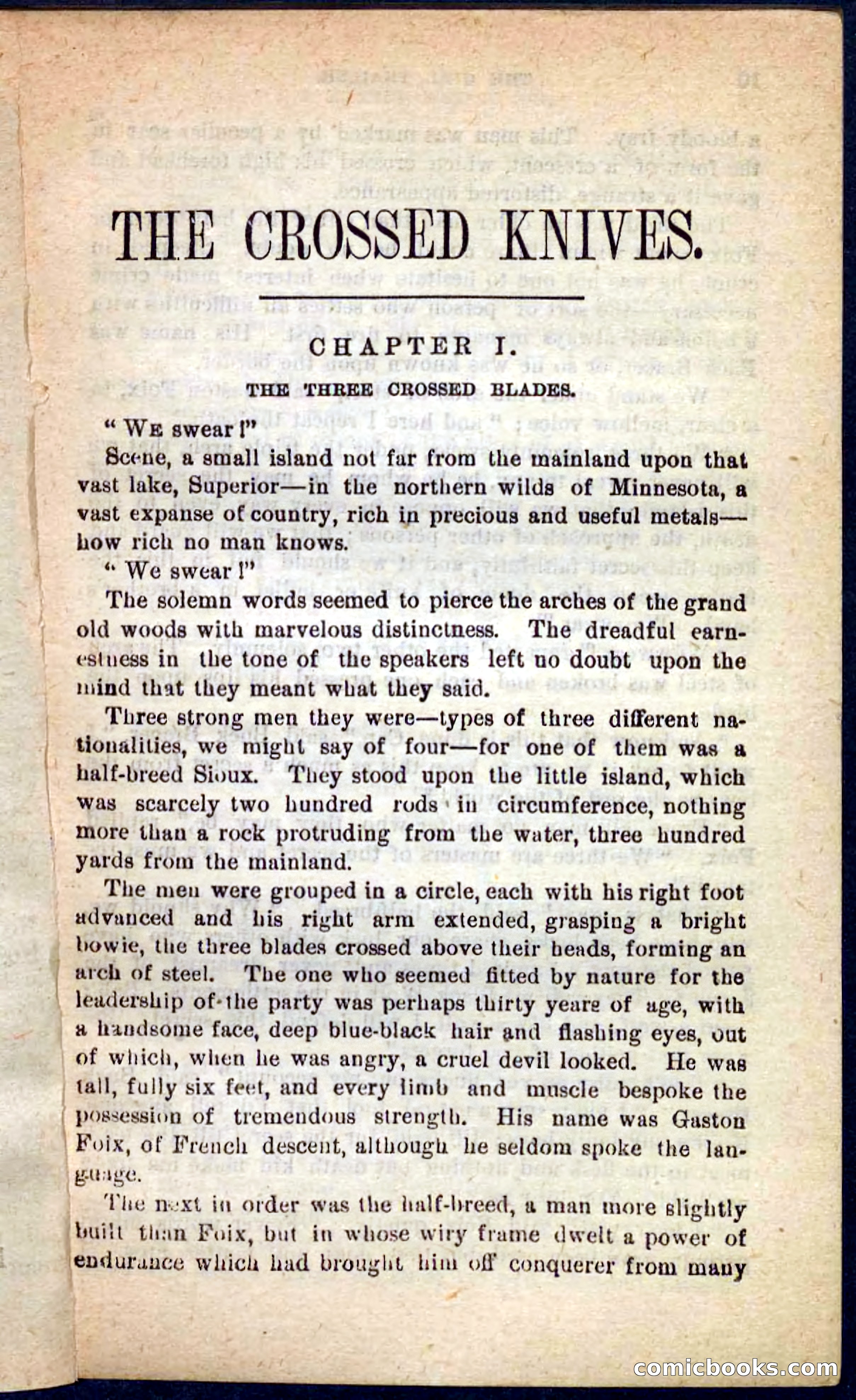 The Crossed Knives — page 5 of 100