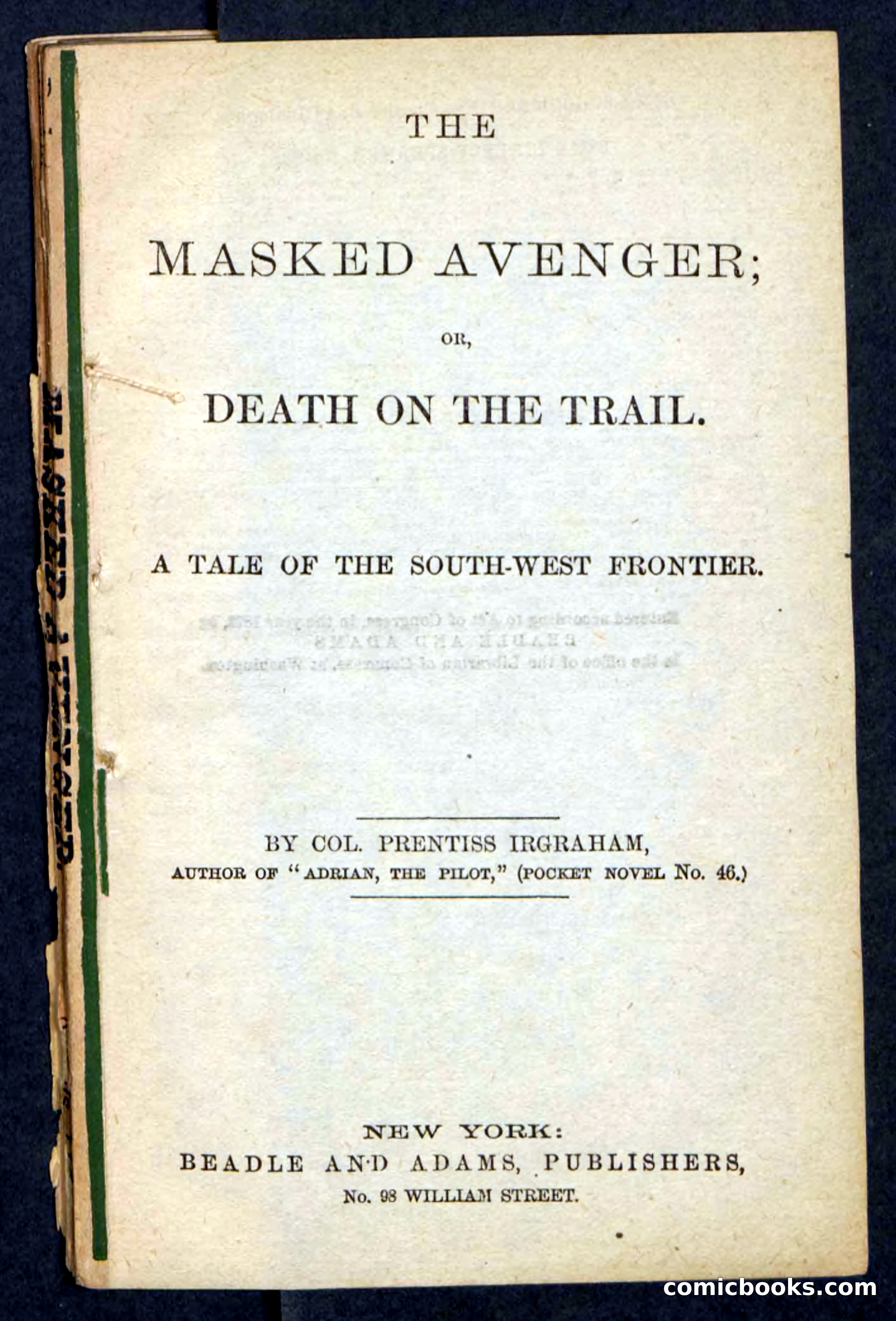 The Masked Avenger — page 3 of 100
