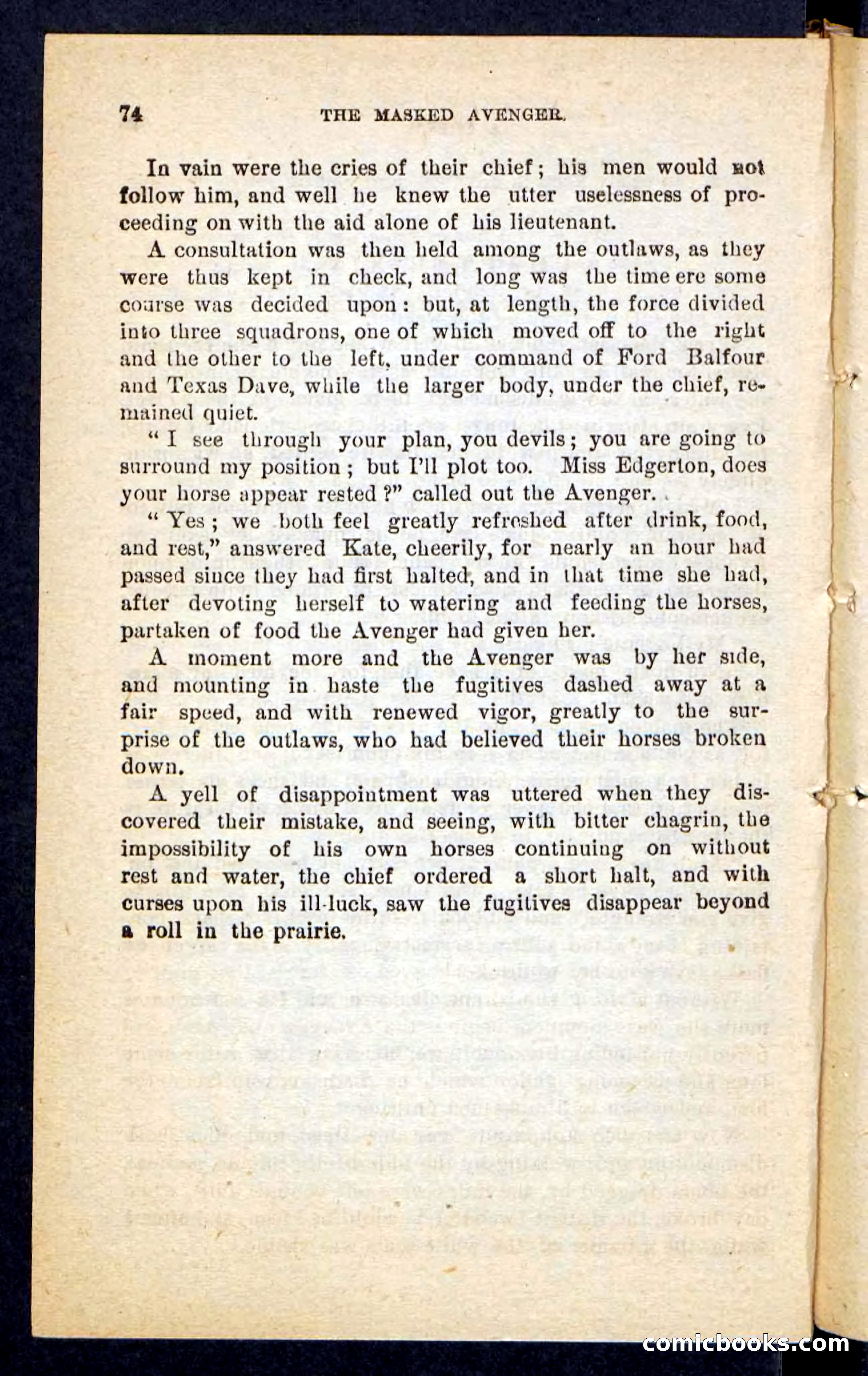 The Masked Avenger — page 70 of 100