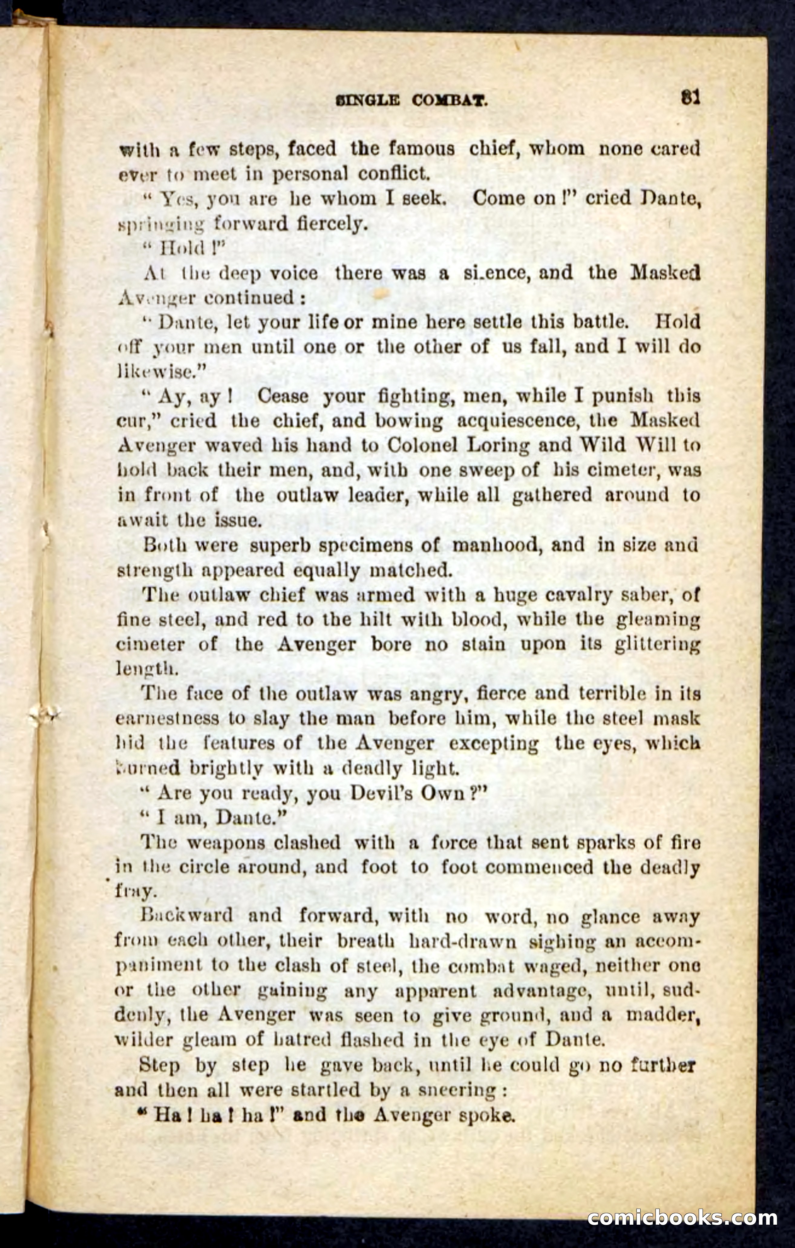 The Masked Avenger — page 77 of 100