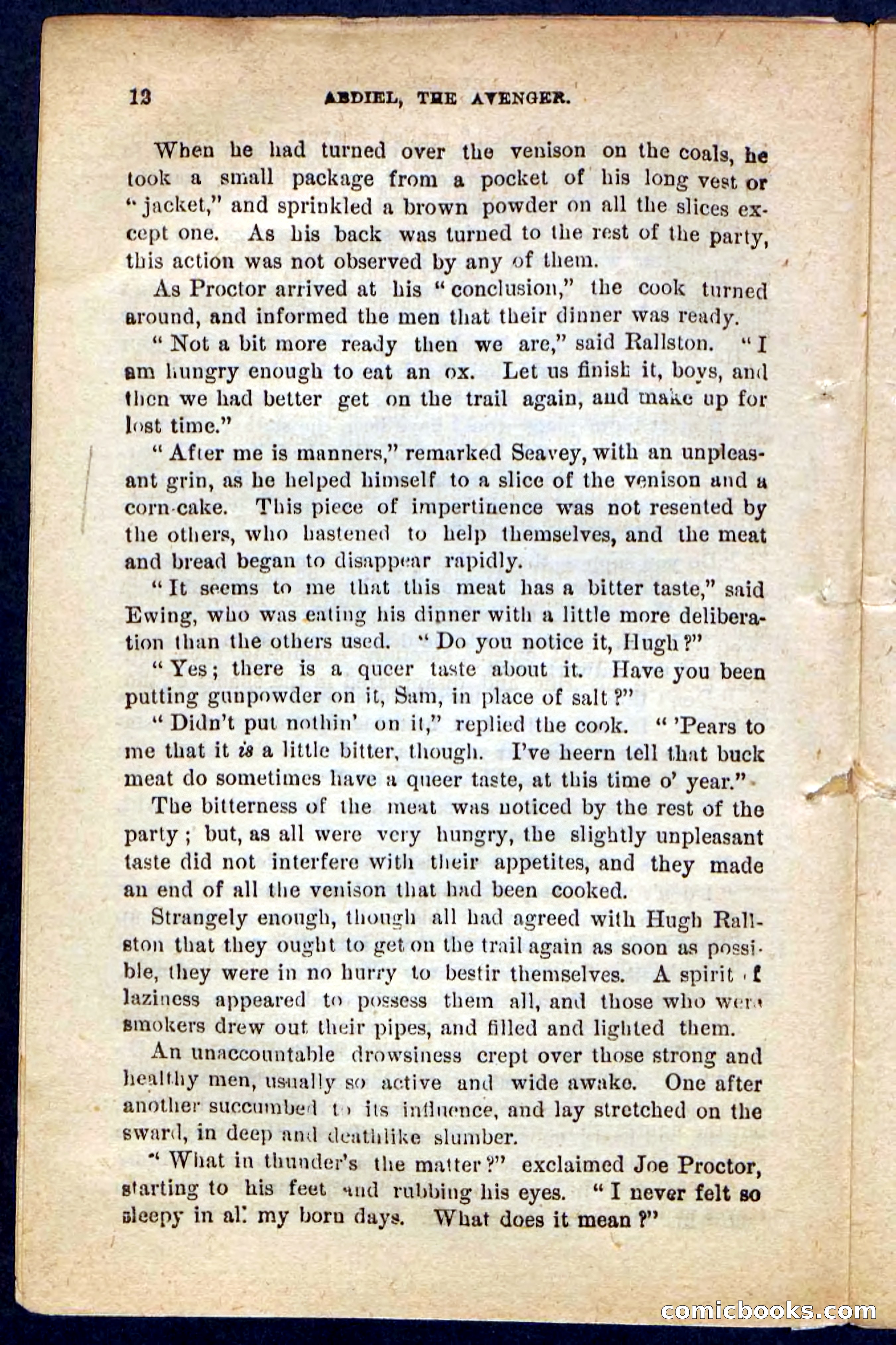Beadle's Pocket Novels No. 117: Abdiel, the Avenger — page 8 of 100